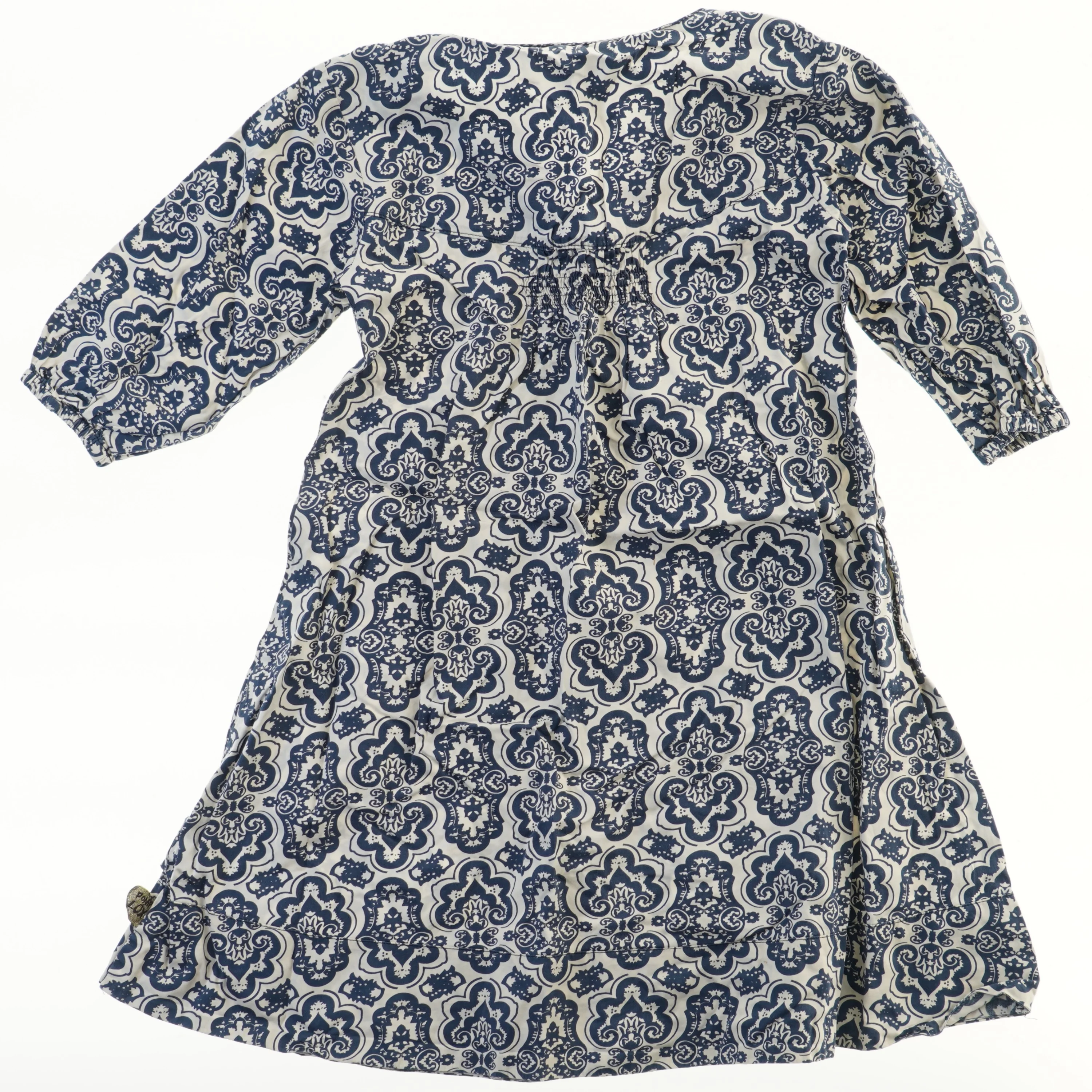 Kjole med blåt mønster fra Pomp de Lux (str. 128)