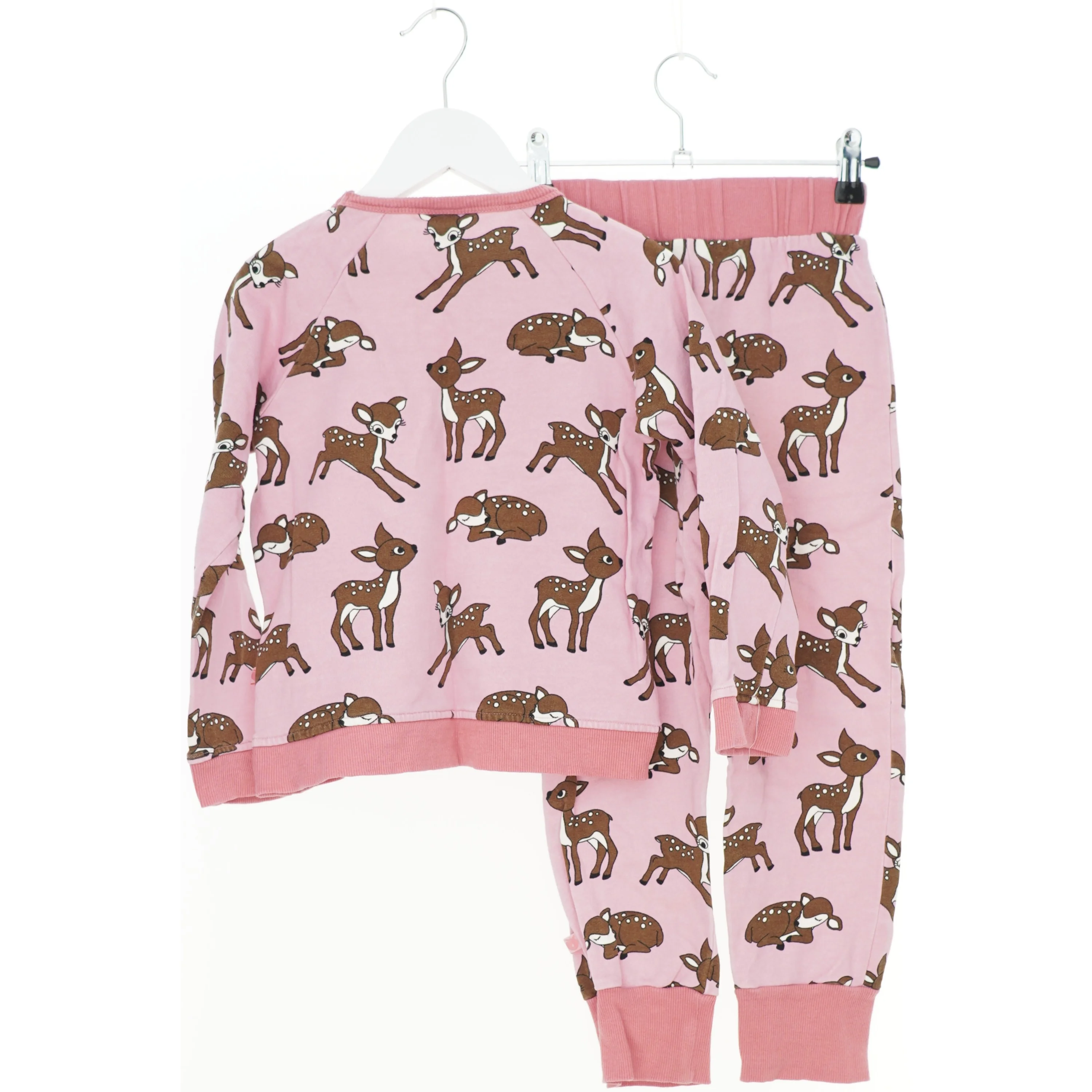 Sweatshirt+bukser(2 stk.) fra Småfolk (str. 116 cm)