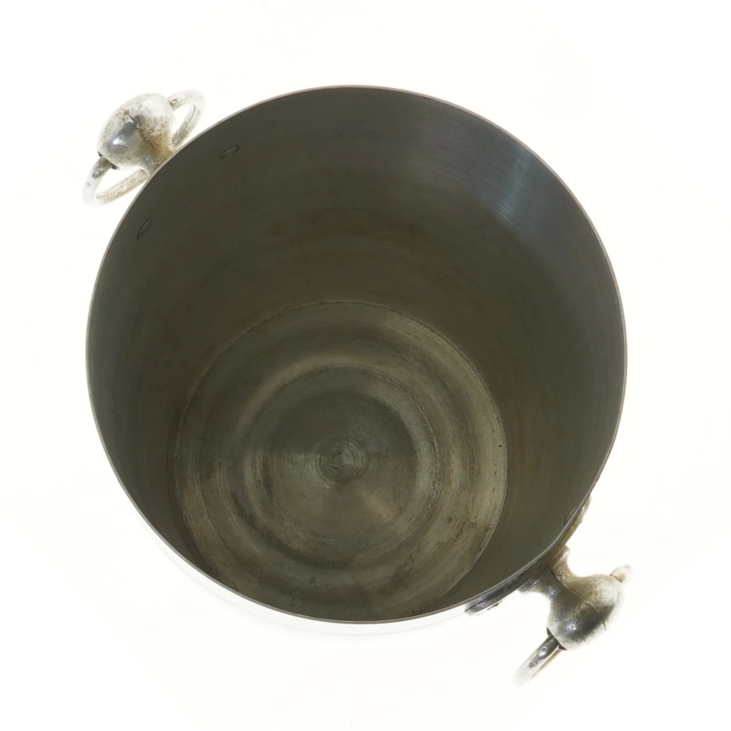 Sølv is spand (str. Ø 19,5x22,5 cm)