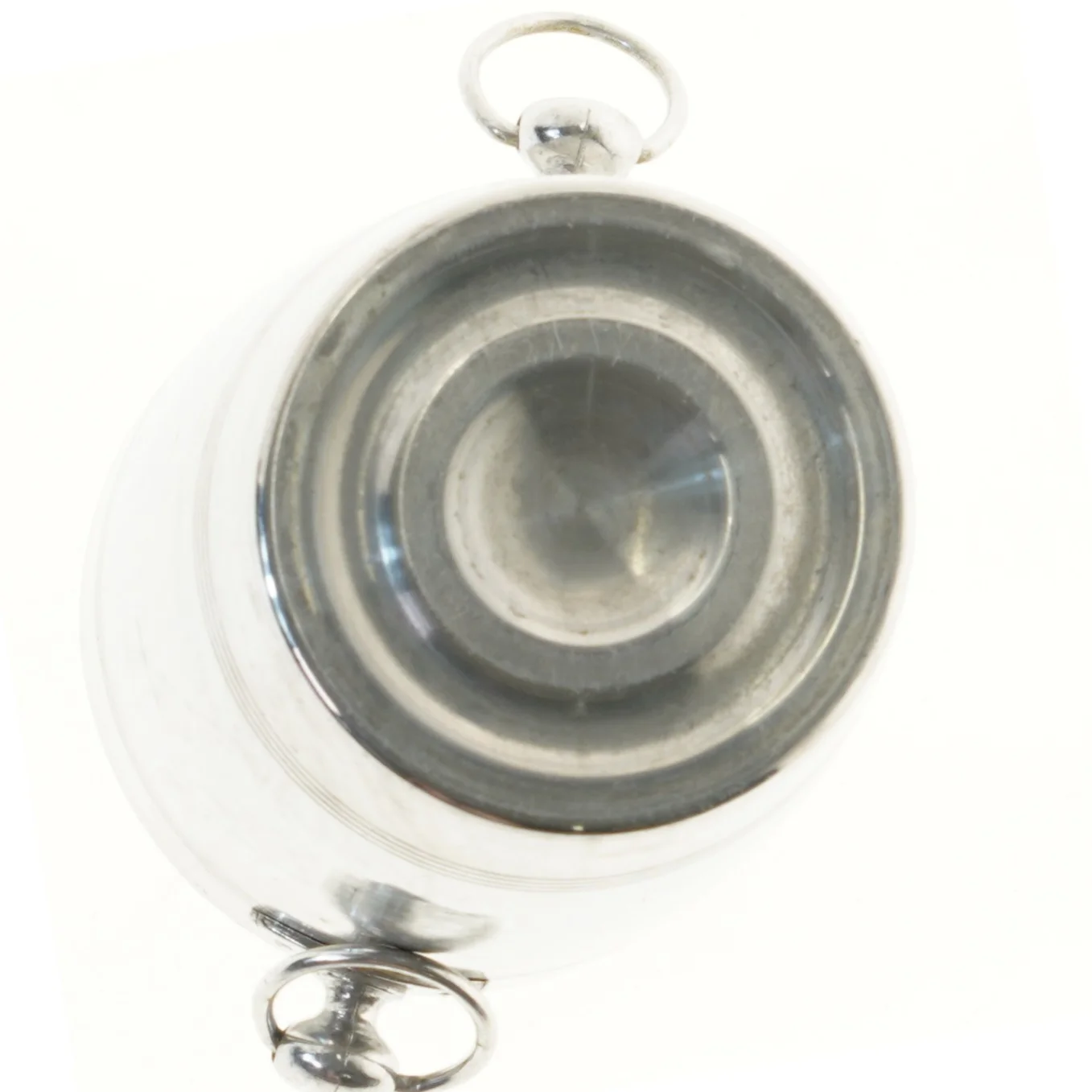 Sølv is spand (str. Ø 19,5x22,5 cm)