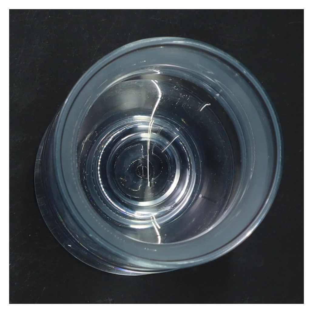 Glas vase (str. 14 cm)