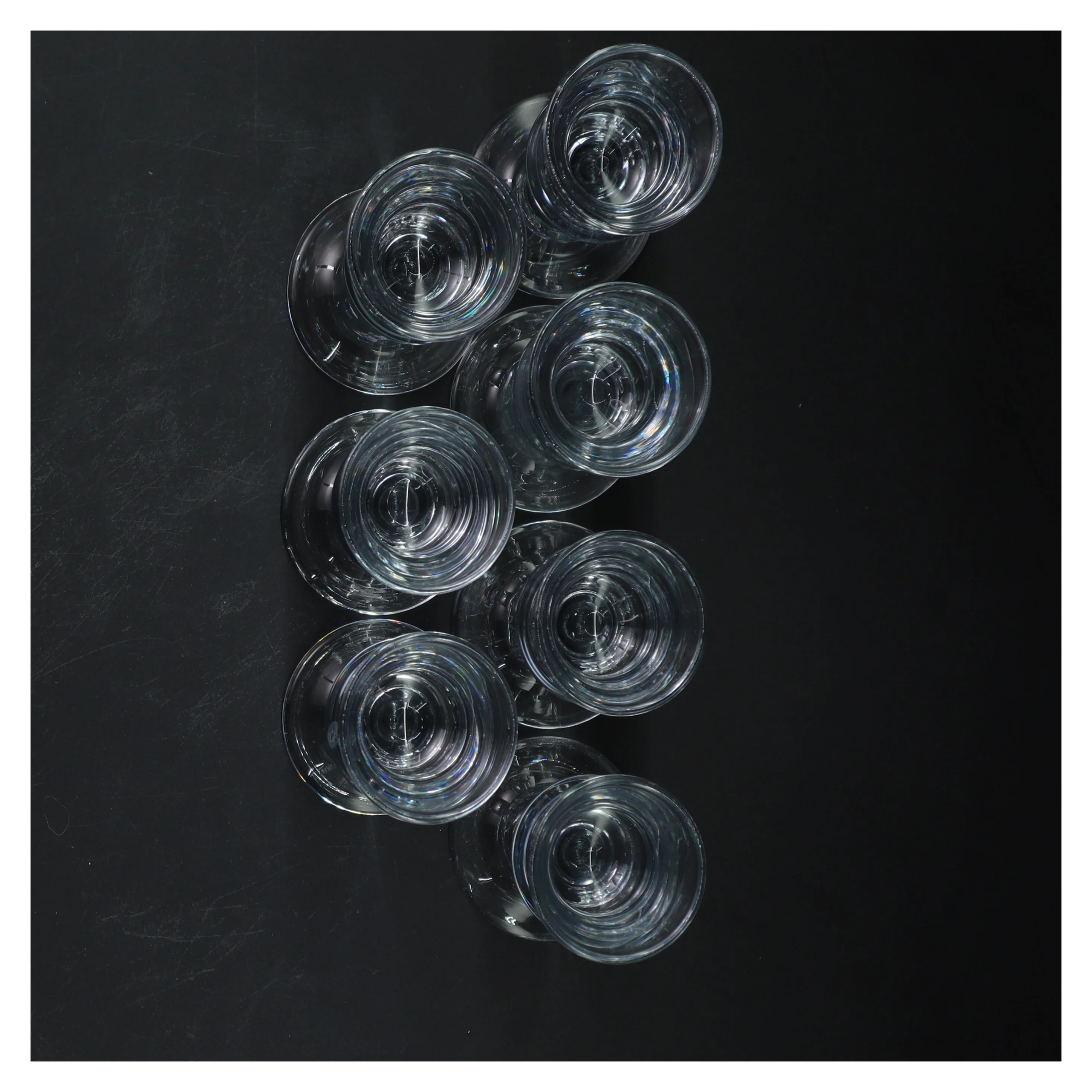 Sæt med 7 glas (str. 7 styk, 12 cm)