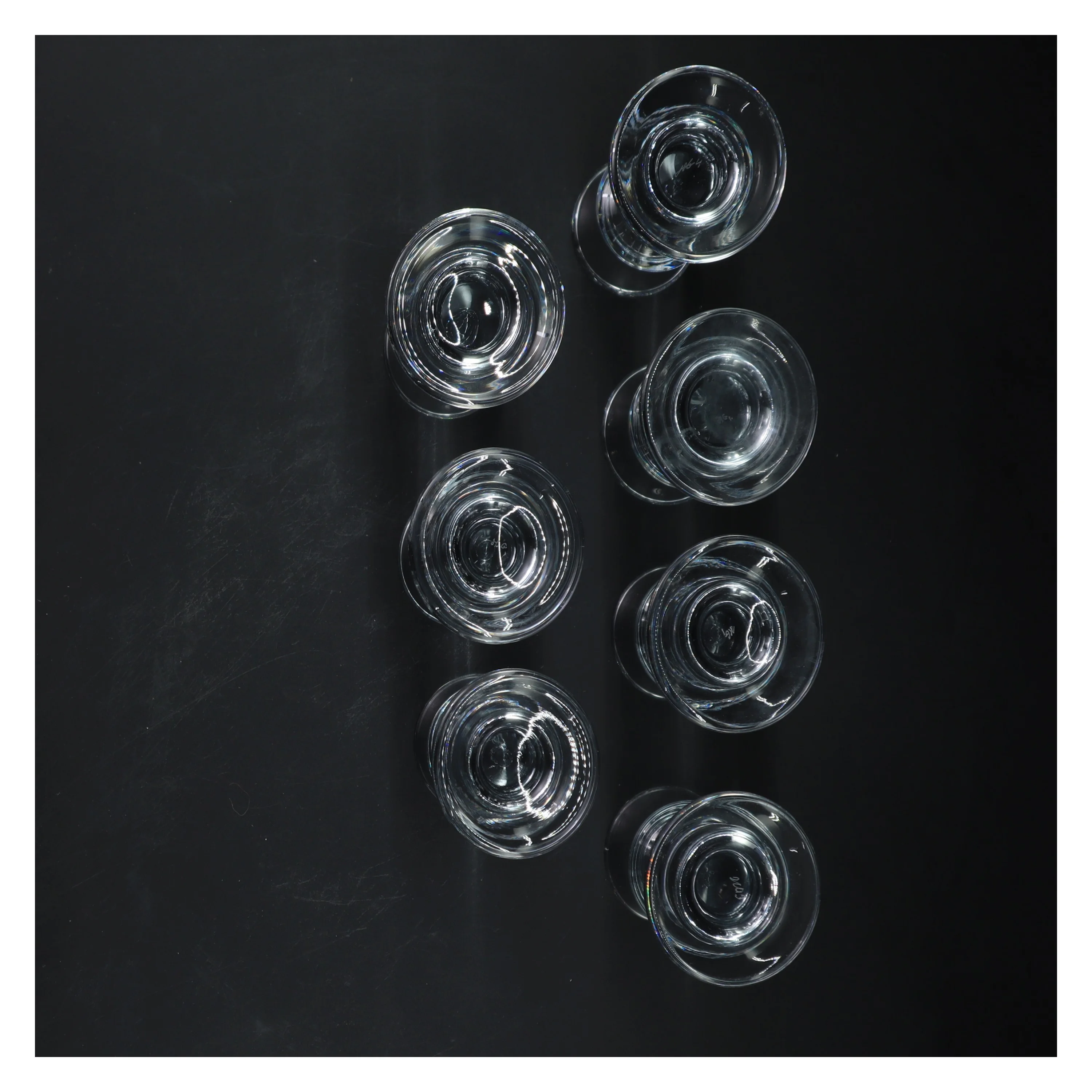 Sæt med 7 glas (str. 7 styk, 12 cm)