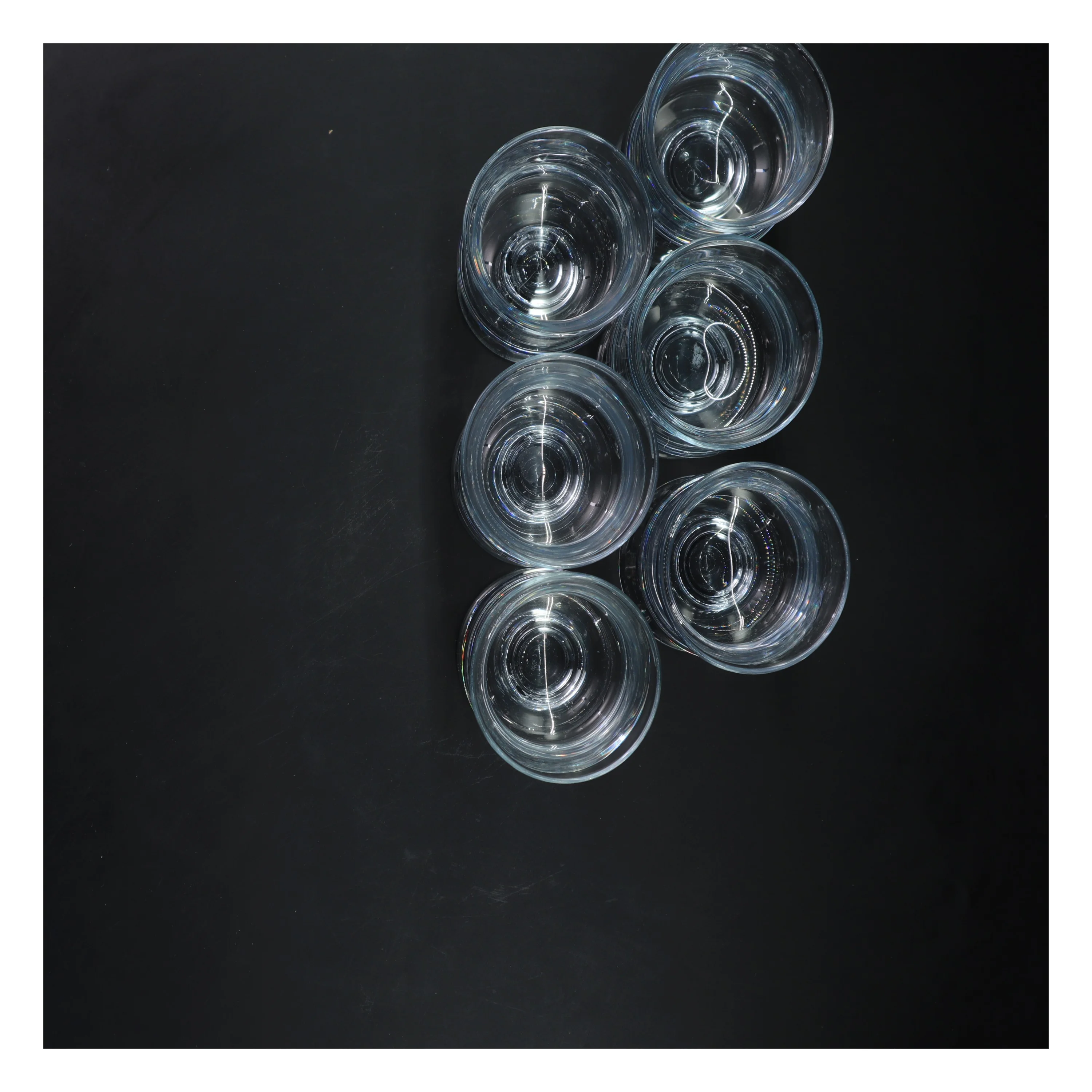 Sæt med 6 drikkeglas (str. 6 styk, 14 cm)