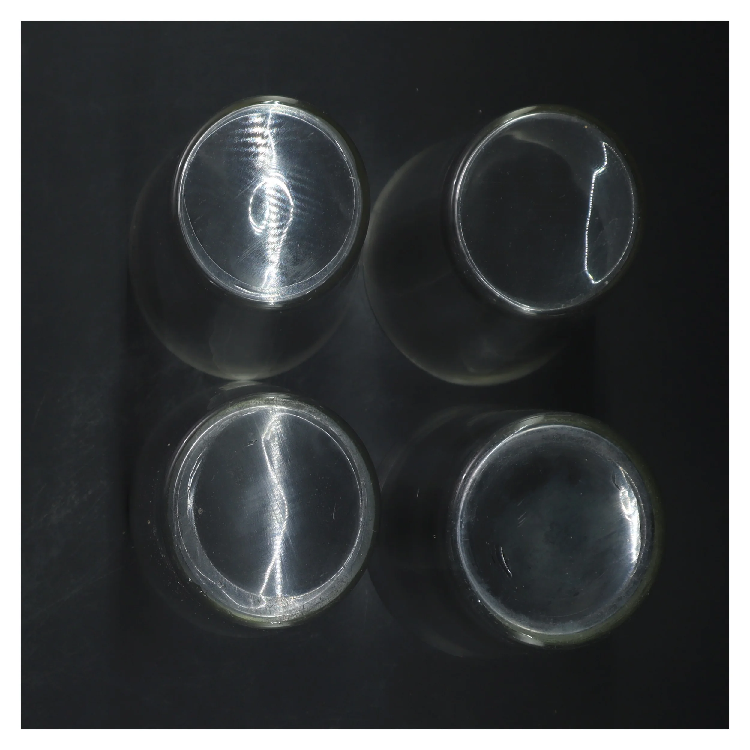 Sæt med fire drikkeglas (str. 4 styk, 15 cm)