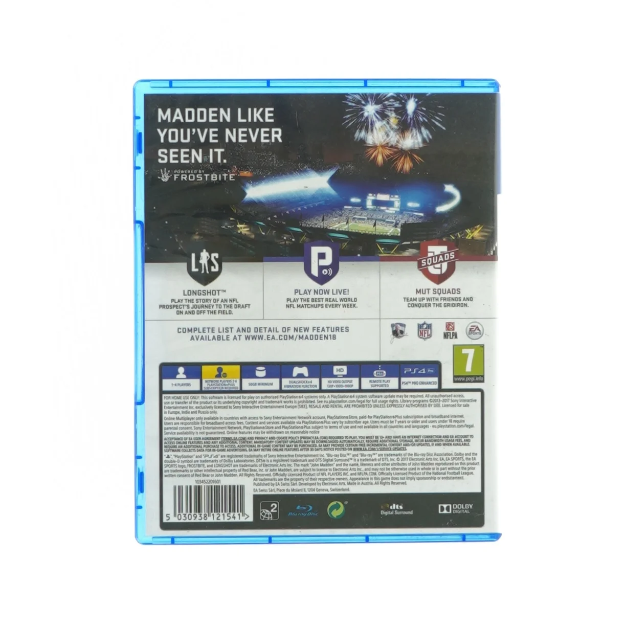 Madden 18 til PS4 (Spil)