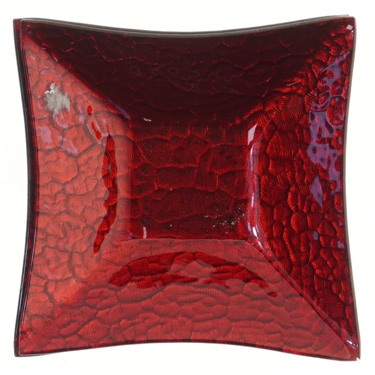 Dekorative firkantede fade (str. 3 stk 22x22 cm)