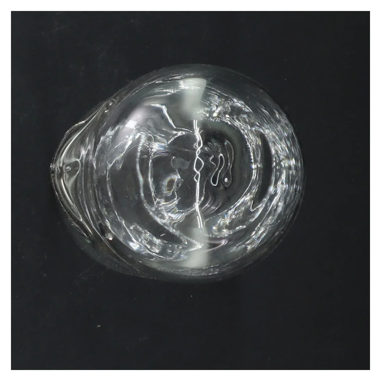 Glas vase (str. 19 cm)