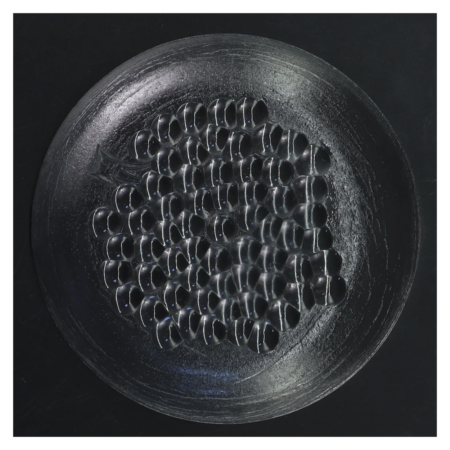 Sæt med 6 glasfade (str. 6 stk Ø 15,5 cm)