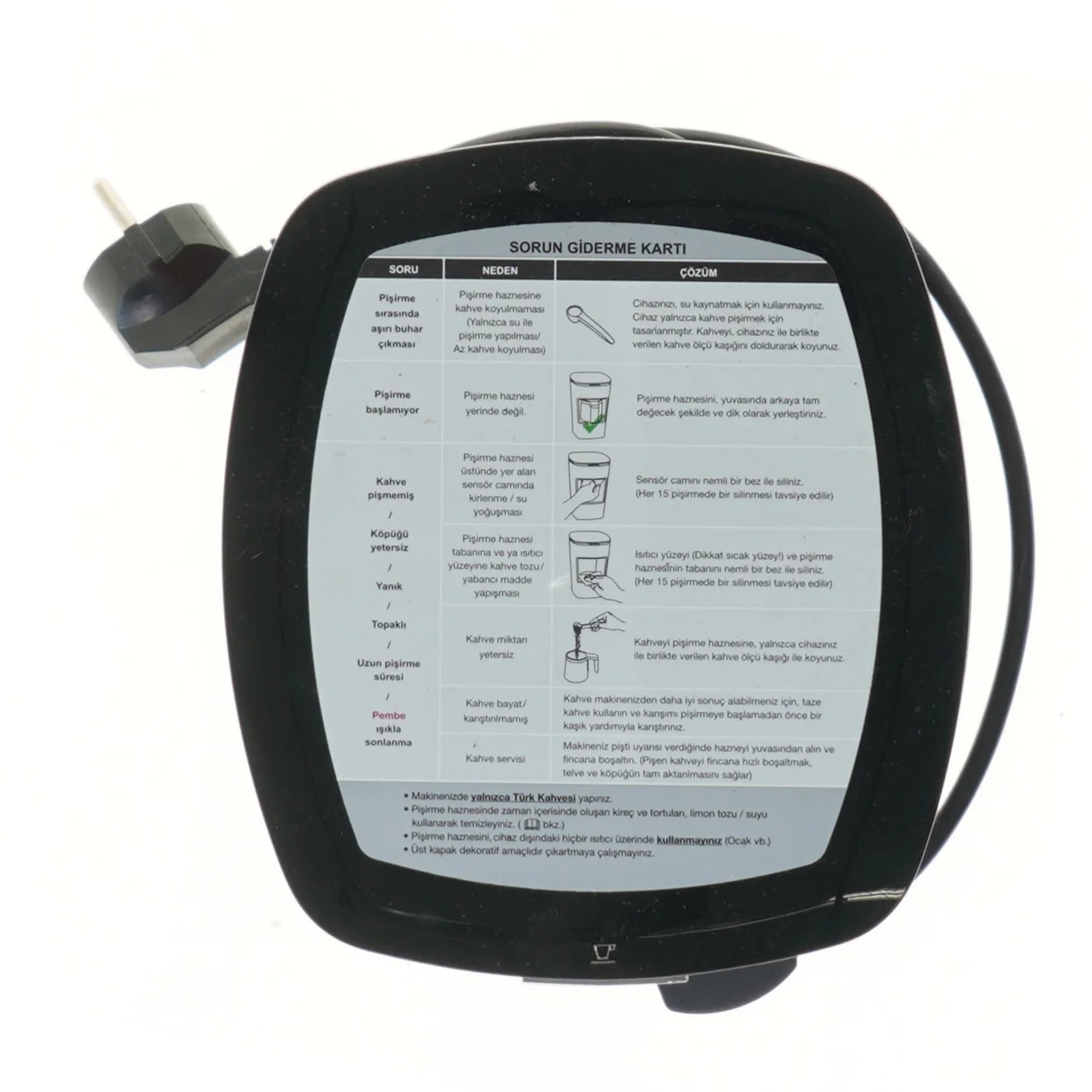 Elektrisk kaffemaskine, Arçelik fra Arcelik (str. 24x13,5x14,5 cm)