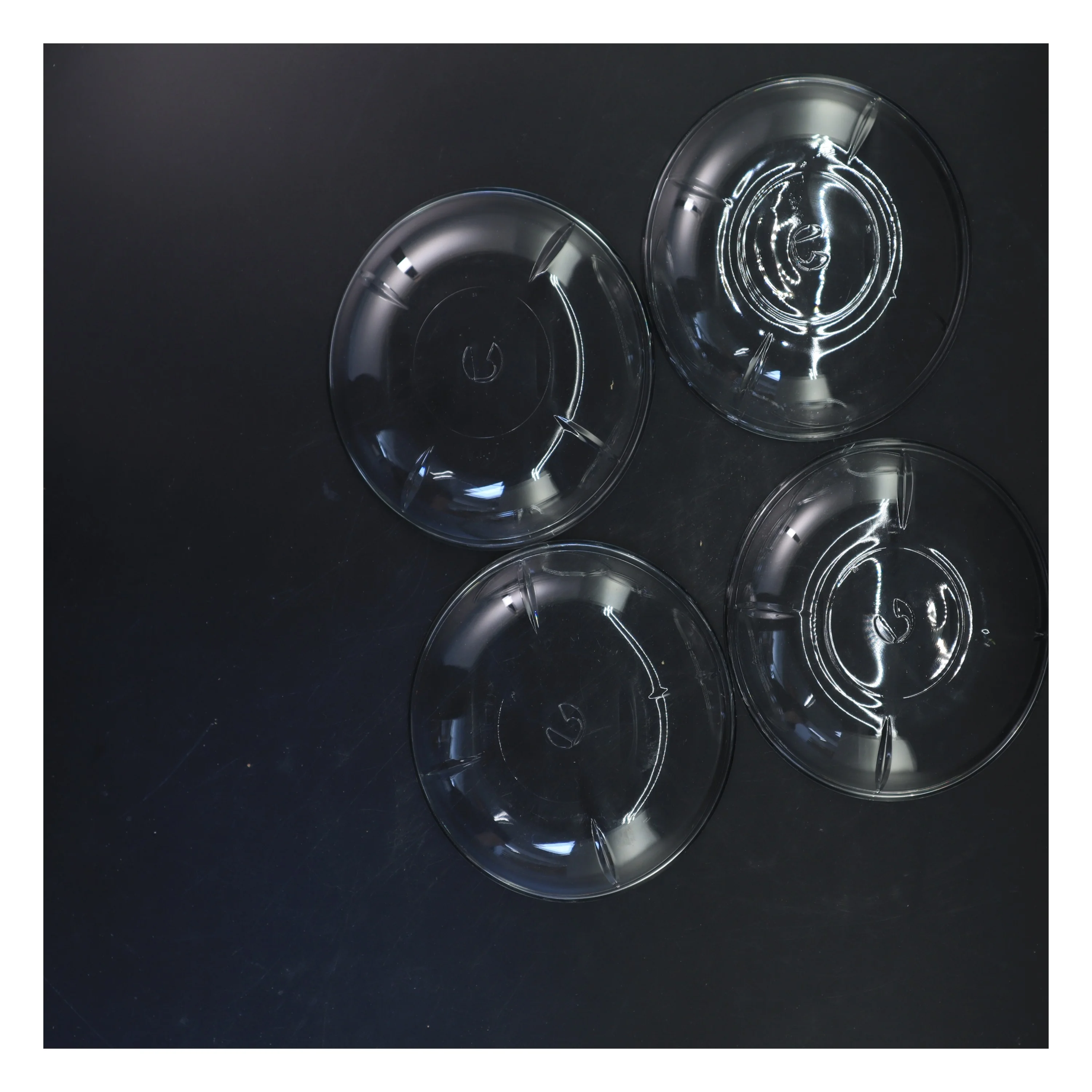 Glas skåle, sæt af fire fra Rosendahl (str. Ø 15,5 cm)