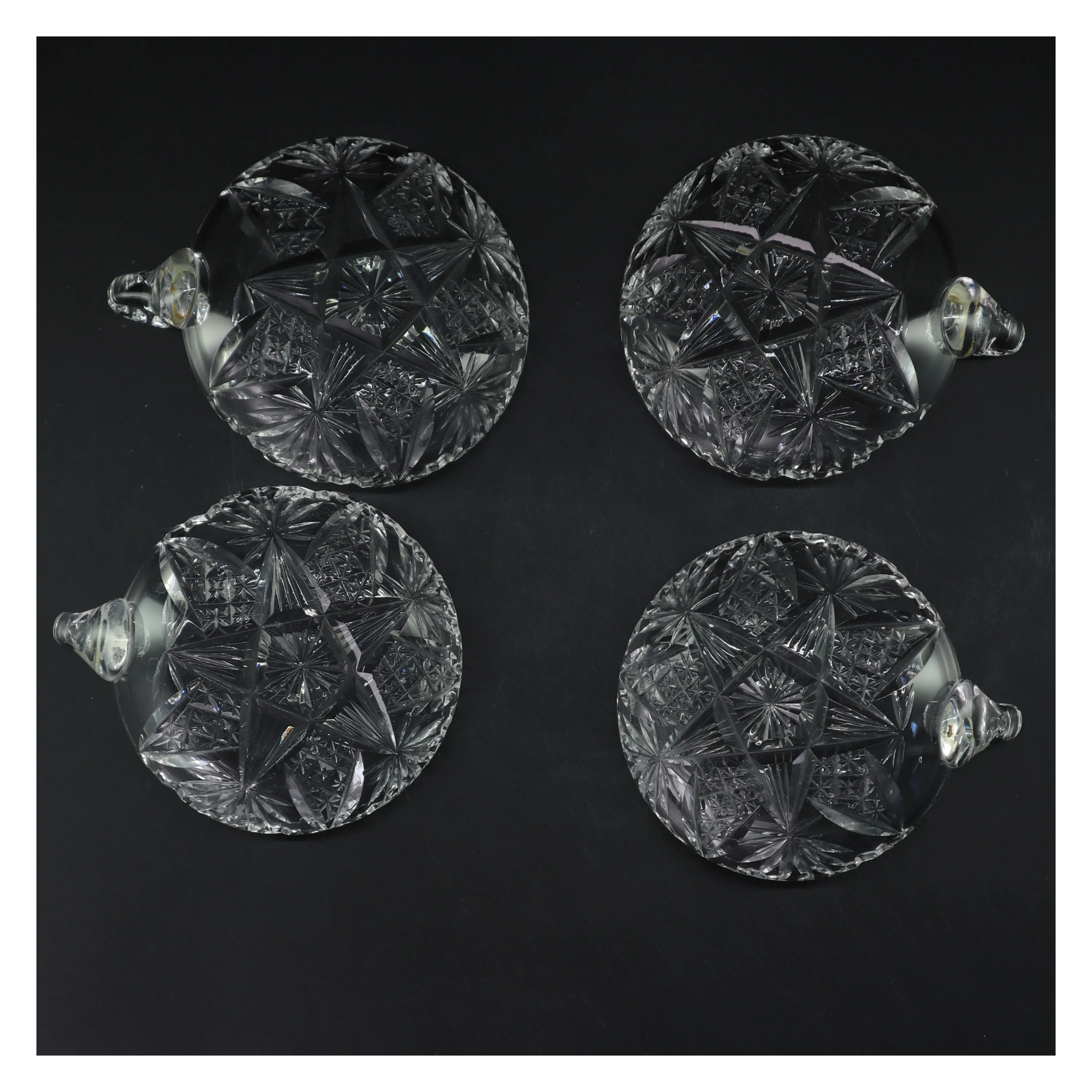 Fire krystal fade (str. 4 stk Ø 12 cm)