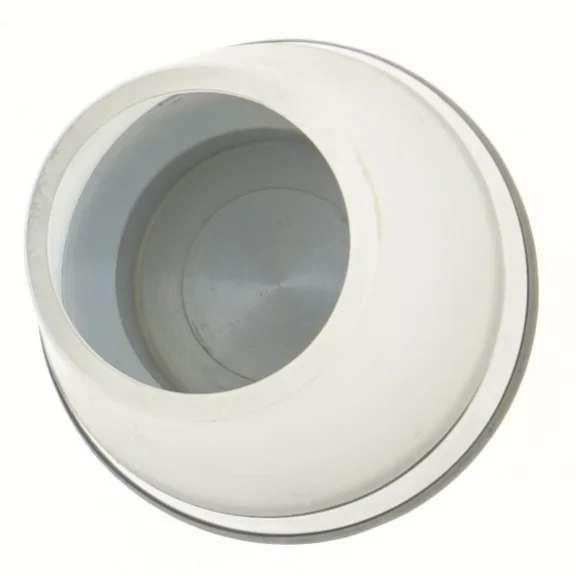 Frostet glas lysestage fra Menu (str. 10,5x13 cm)