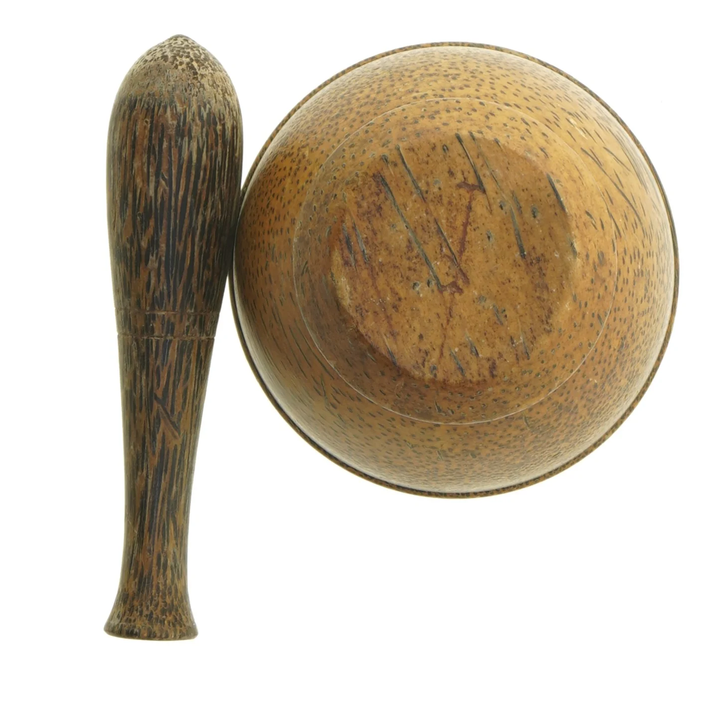 Morter og støder i træ (str. Ø 12 cm)
