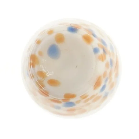 Dekorativ vase i glas (str. 12 cm)