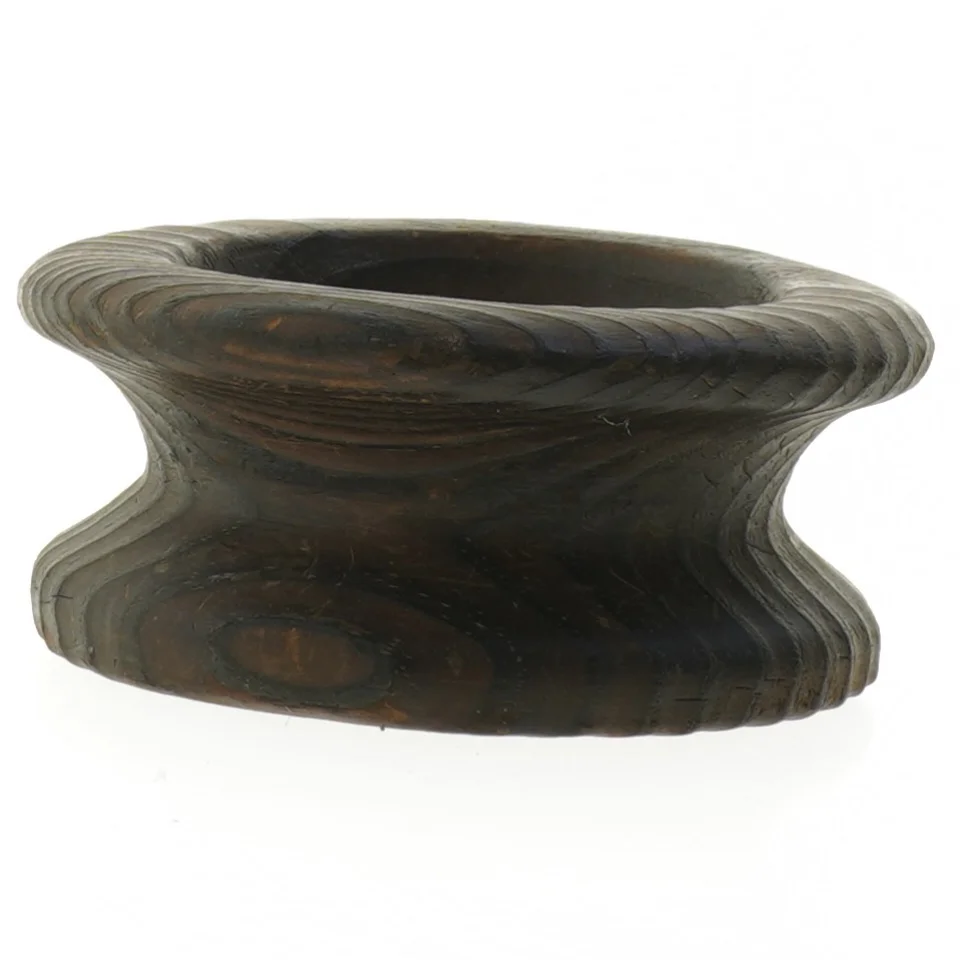 Træ morter og støder (str. Ø 13 cm)