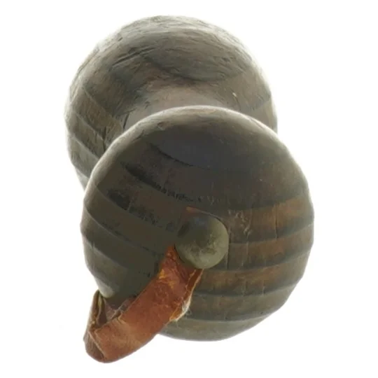 Træ morter og støder (str. Ø 13 cm)