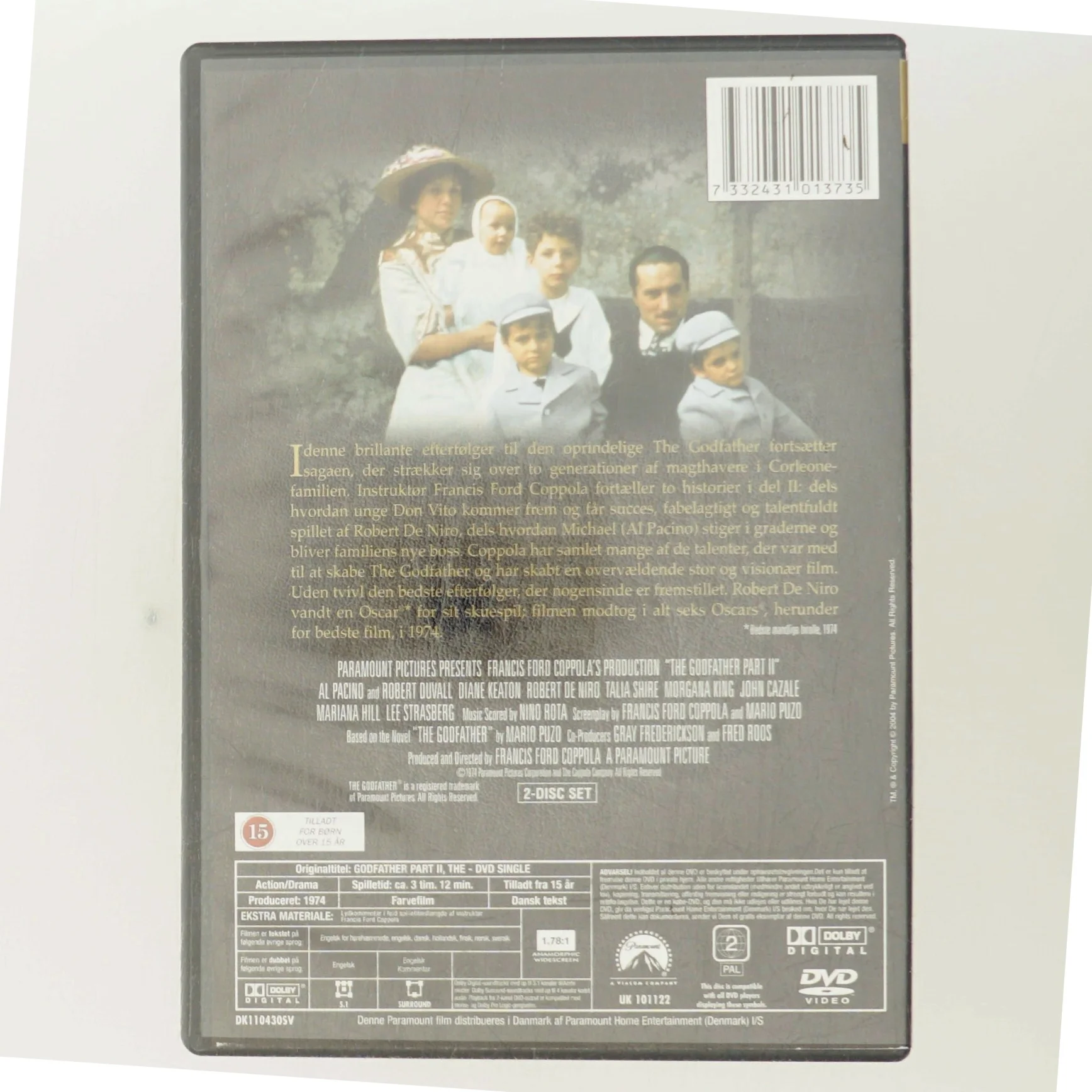 The Godfather: Part II (The Godfather Ii) med Al Pacino (DVD)