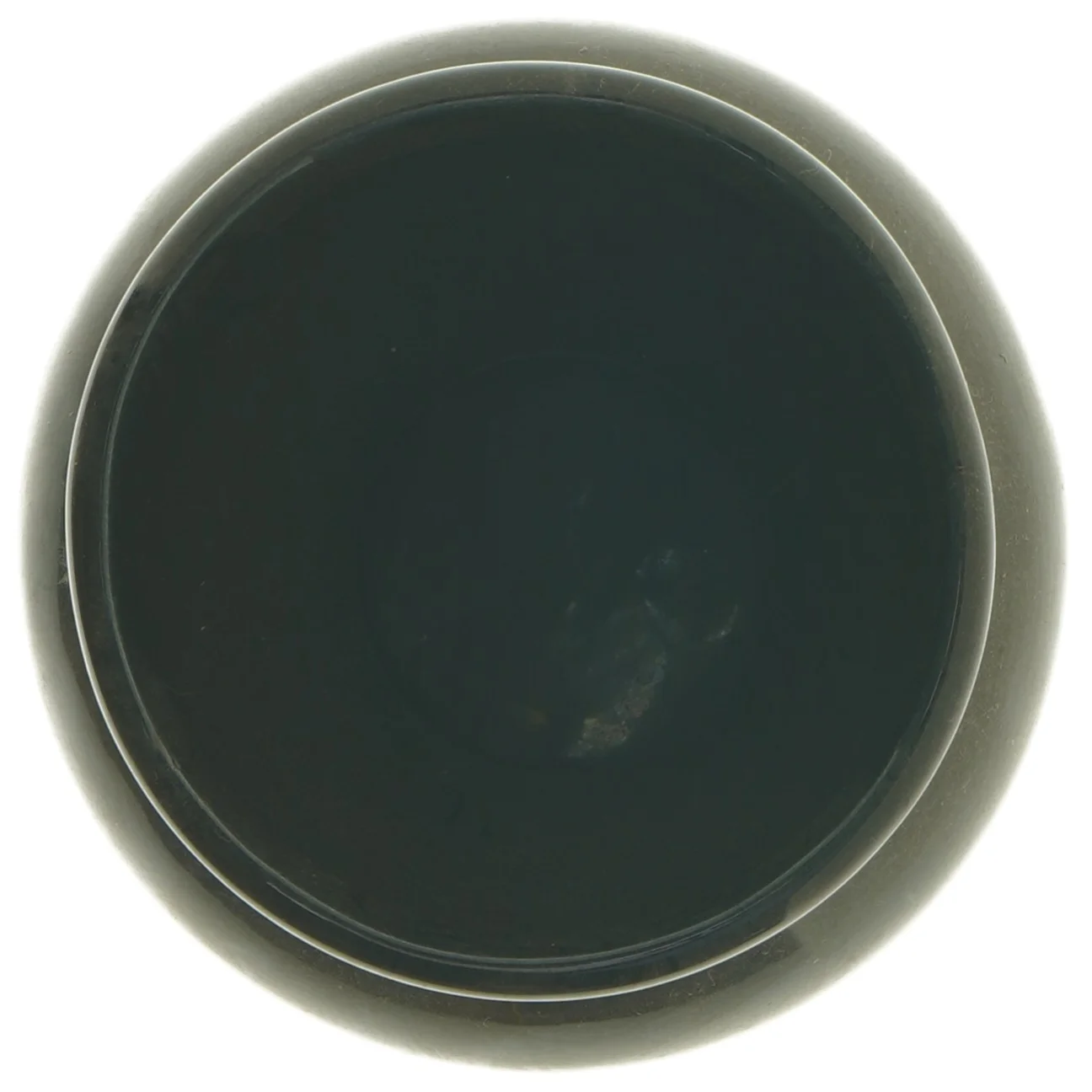 Sort keramikvase fra Portugal (str. Ø 12 cm længde 13,5 cm)