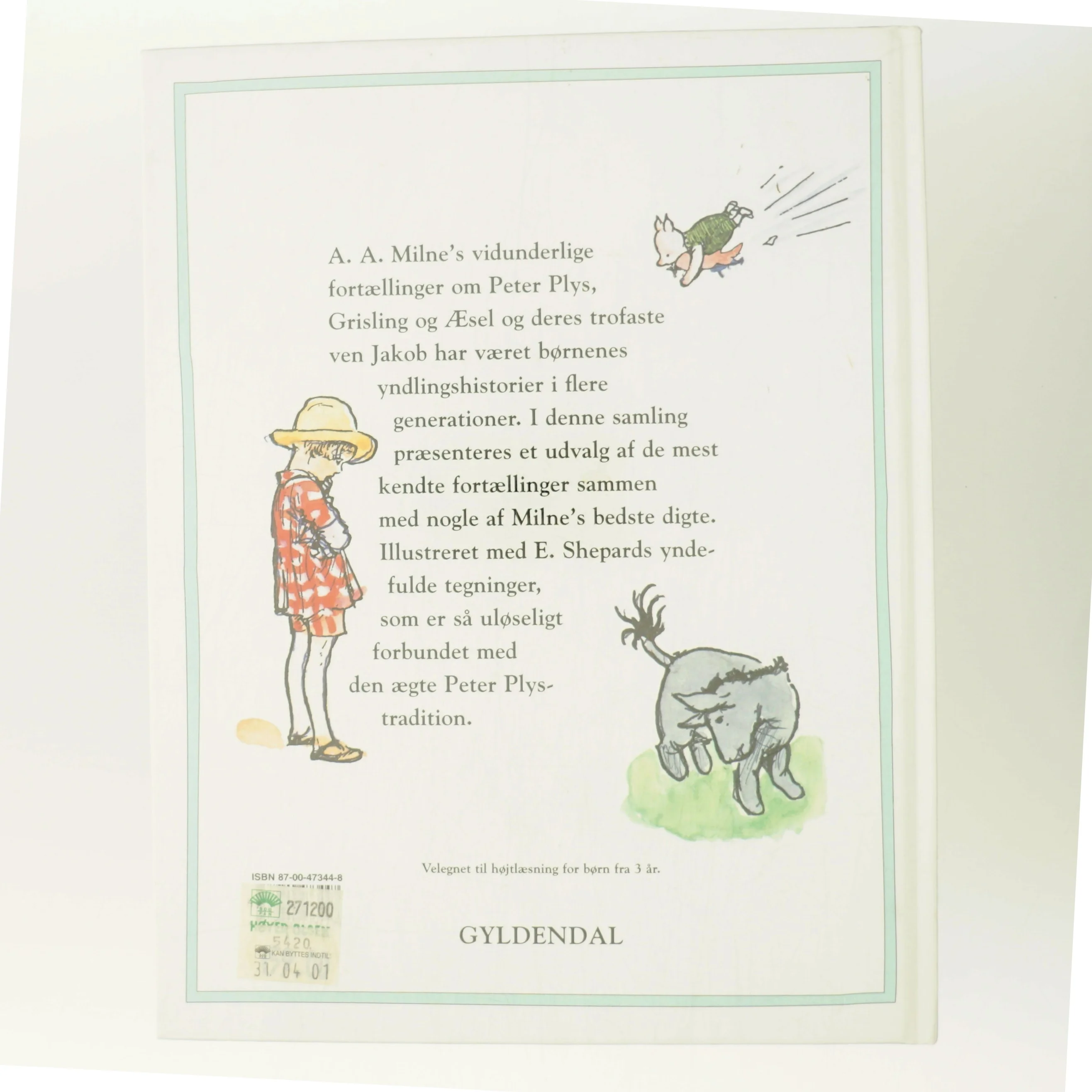 Peter Plys af A. A. Milne (Bog)