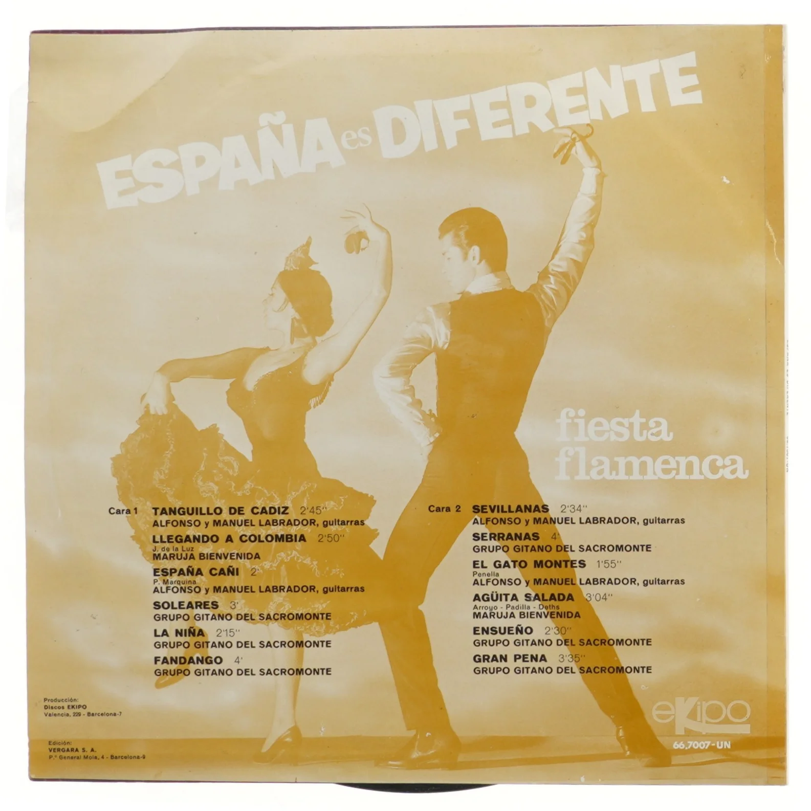 España es Diferente - Fiesta Flamenca LP