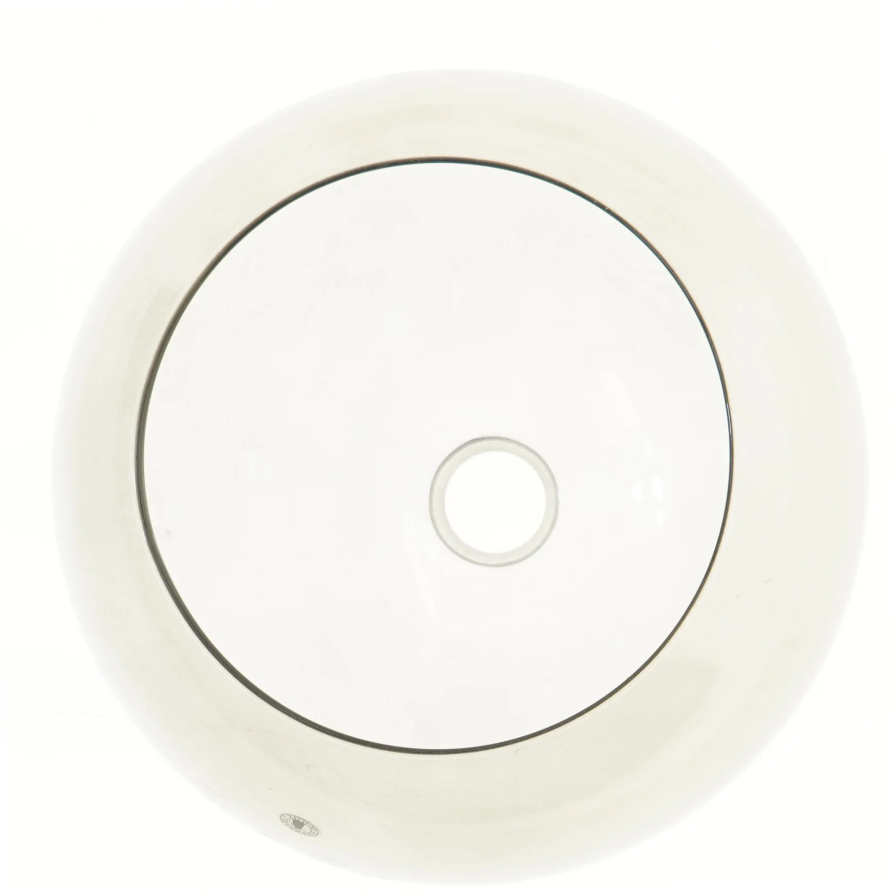 Glaskuppel til lampe (str. Ø 30 cm)