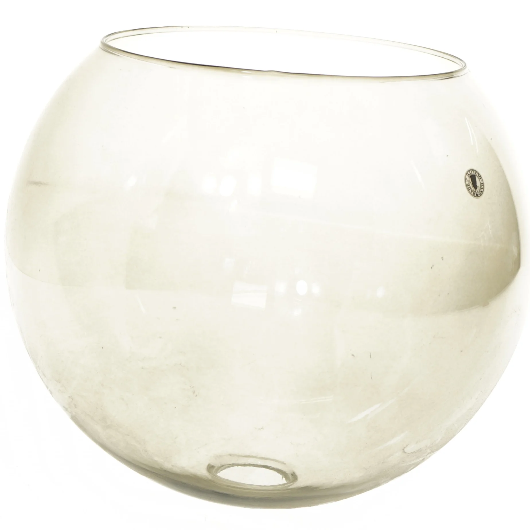 Glaskuppel til lampe (str. Ø 30 cm)