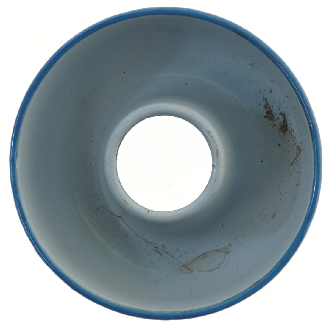 Blå rund kugleformet gryde (str. Ø 21,5 cm)