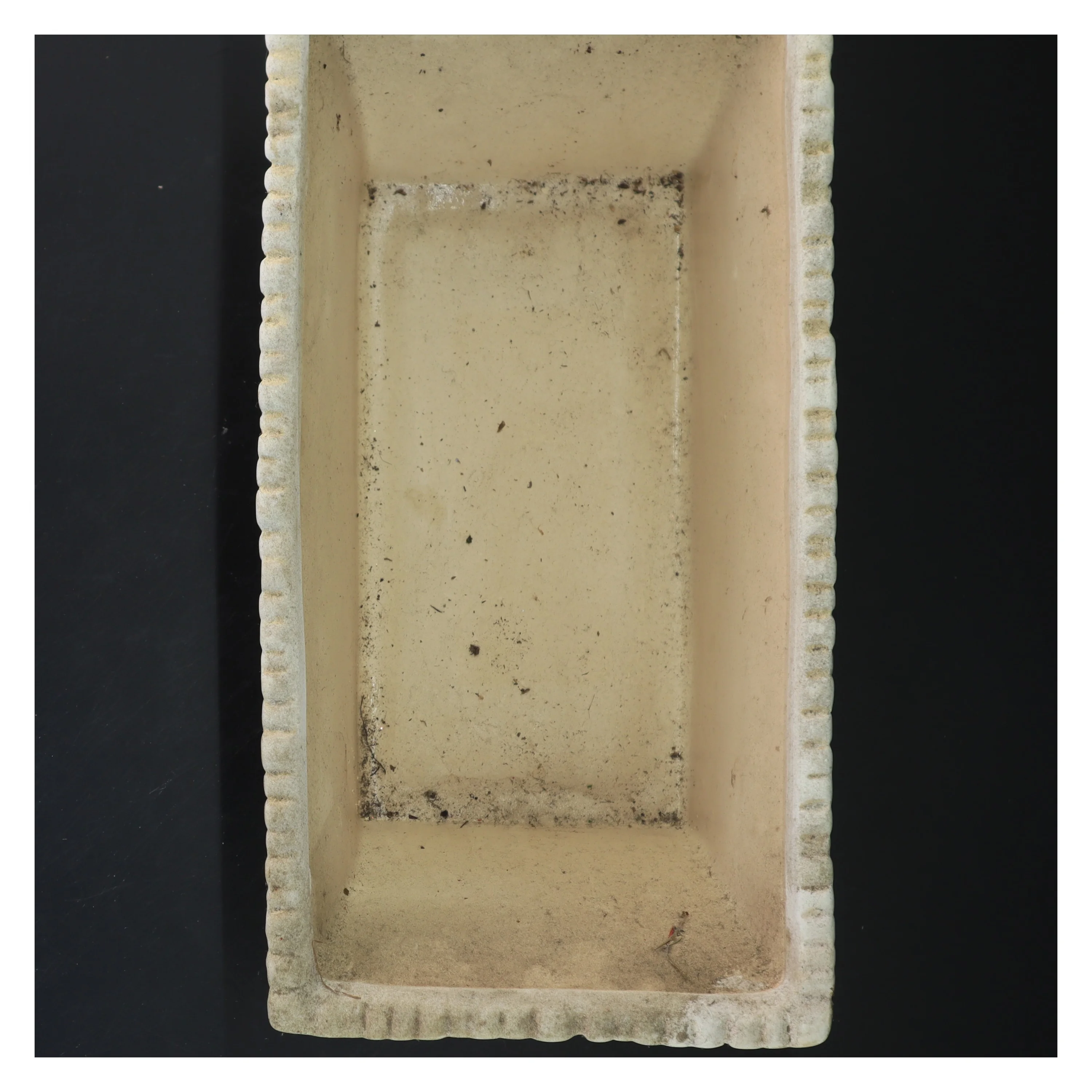 Blomsterpotte med blomstermønster (str. 33x17x11 cm)