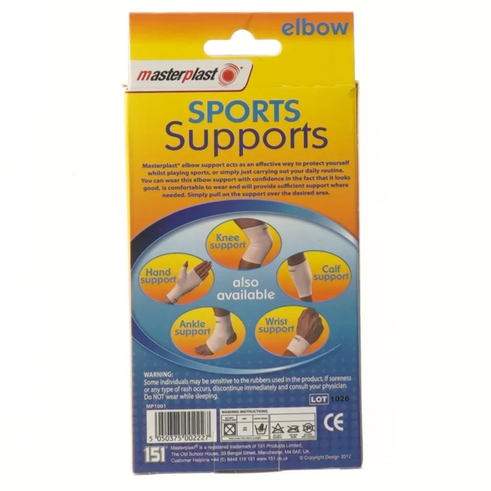 Masterplast sports albuebandage fra Masterplast (str. large cm)