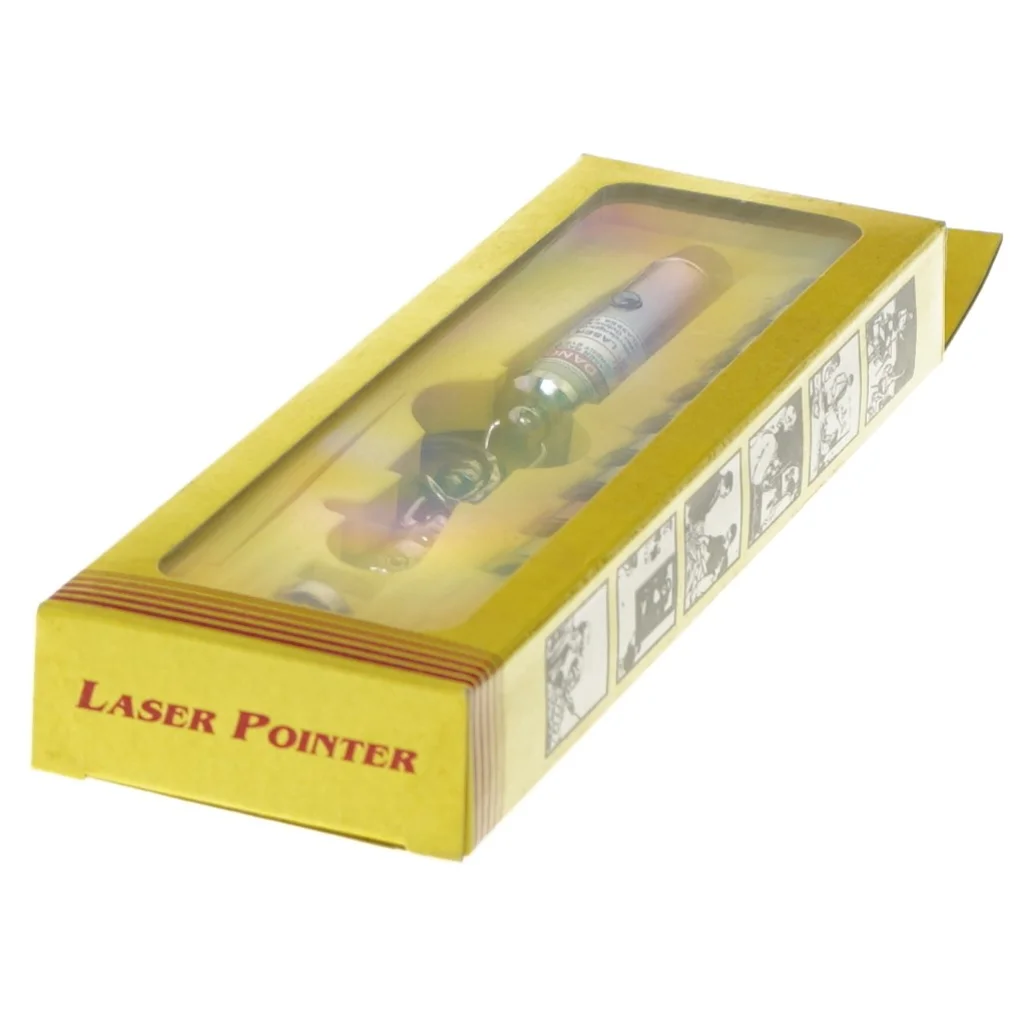 Laserpointer med udskiftelige hoveder (str. 18 cm)