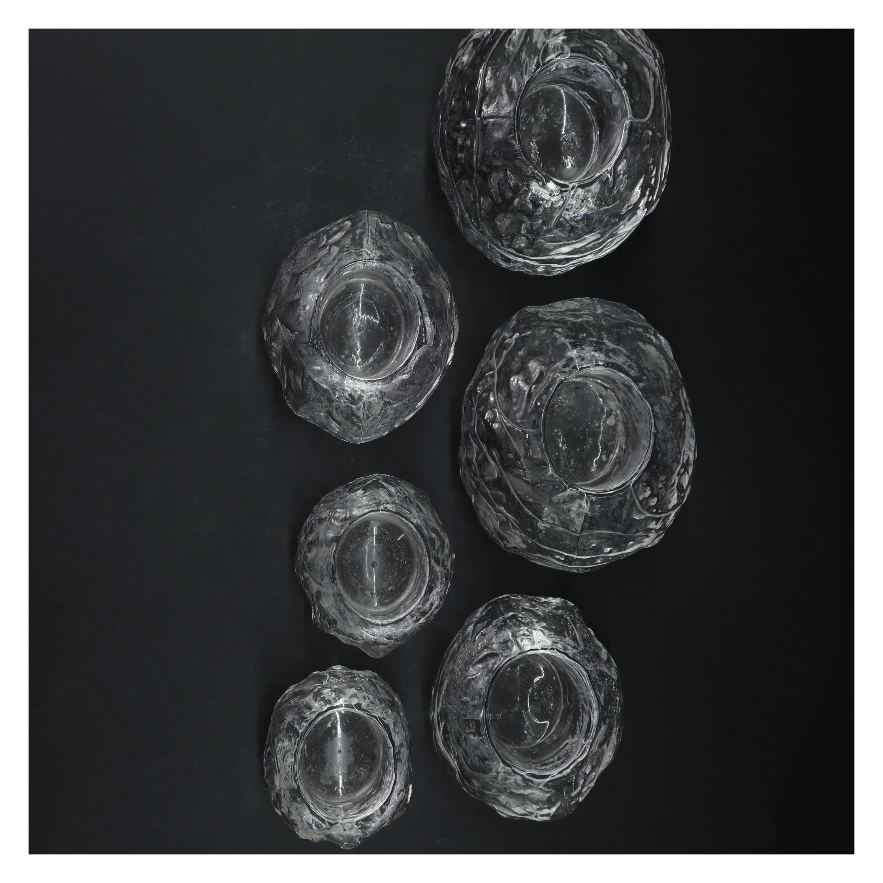 Glaskugler til lys (str. Ø 8-12 cm)