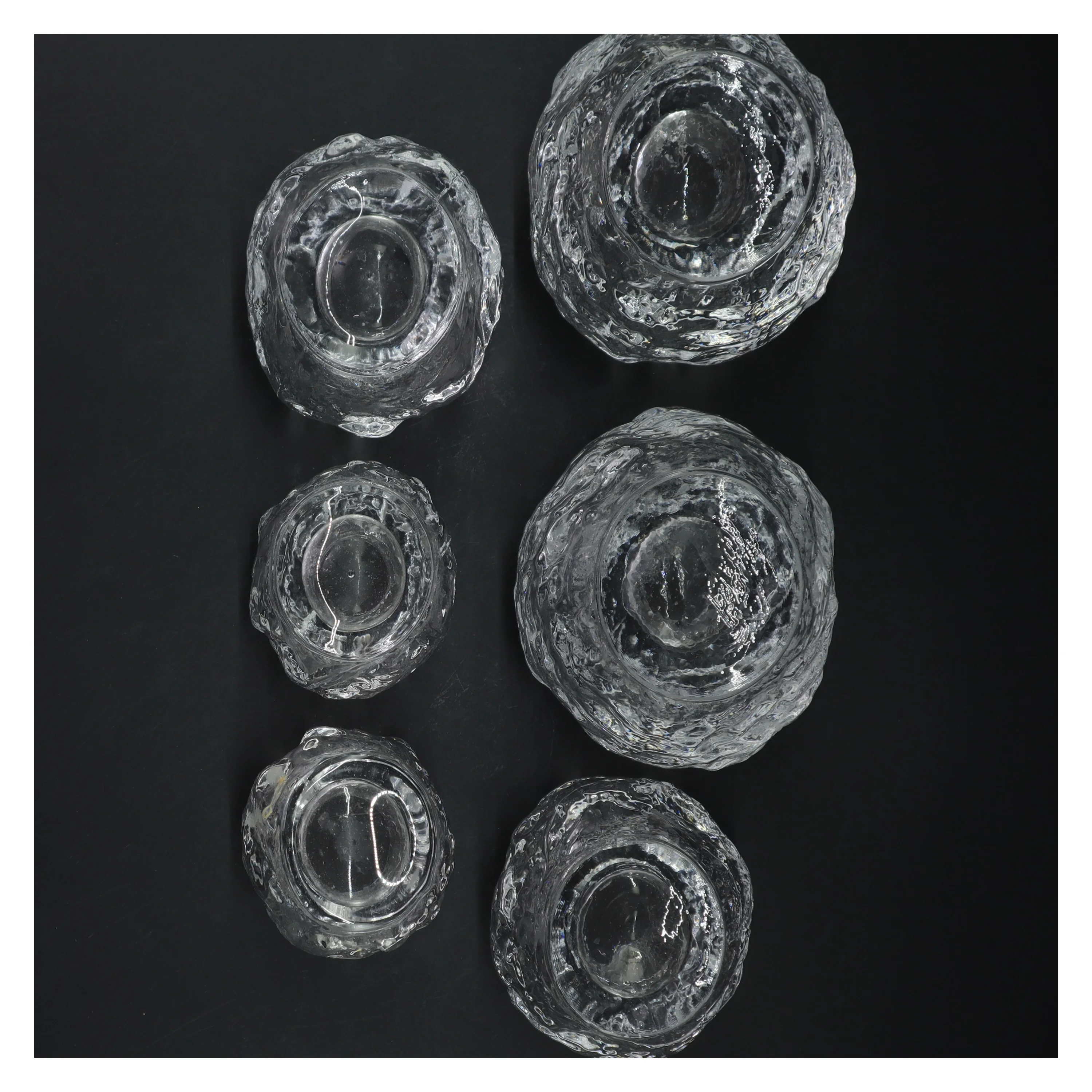 Glaskugler til lys (str. Ø 8-12 cm)