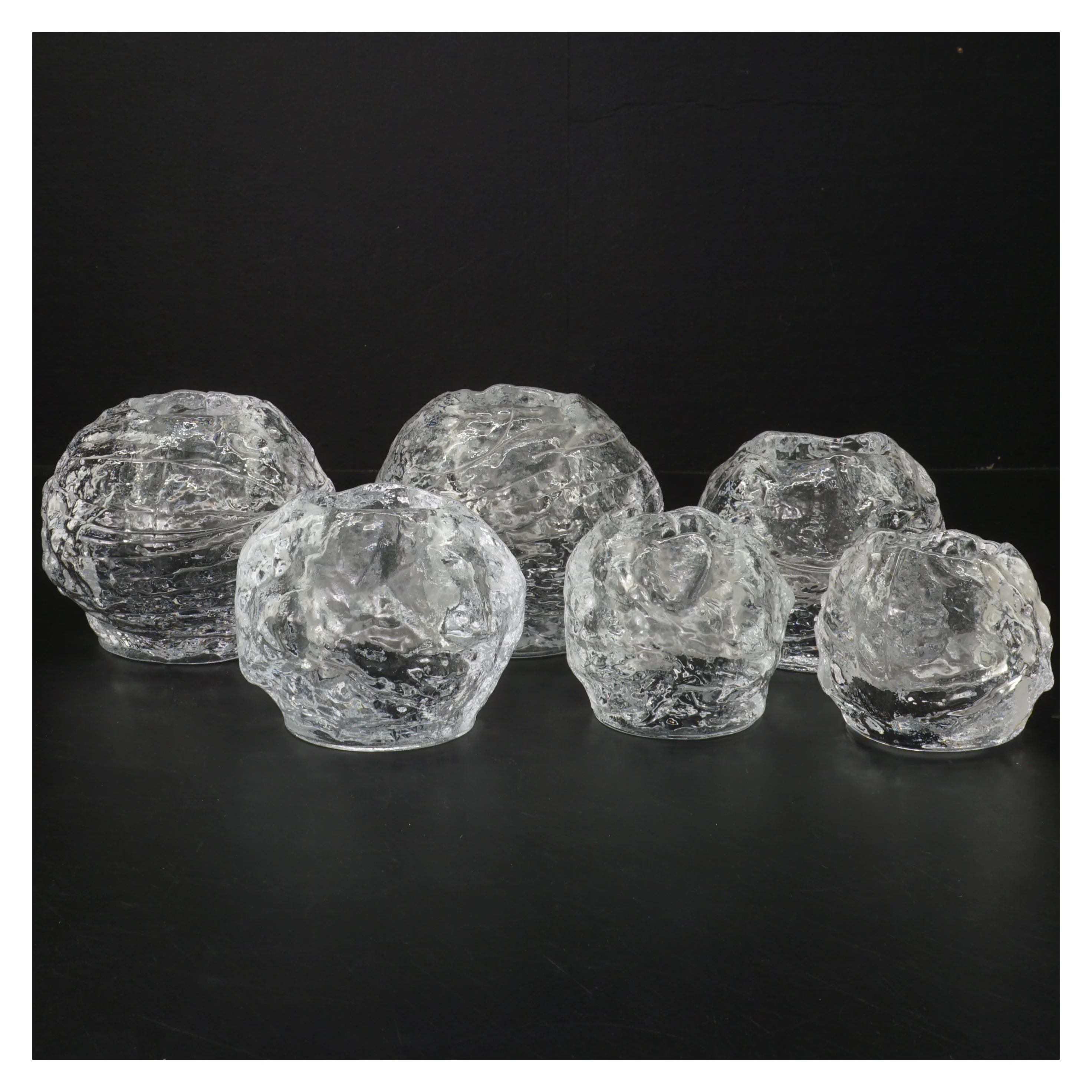 Glaskugler til lys (str. Ø 8-12 cm)