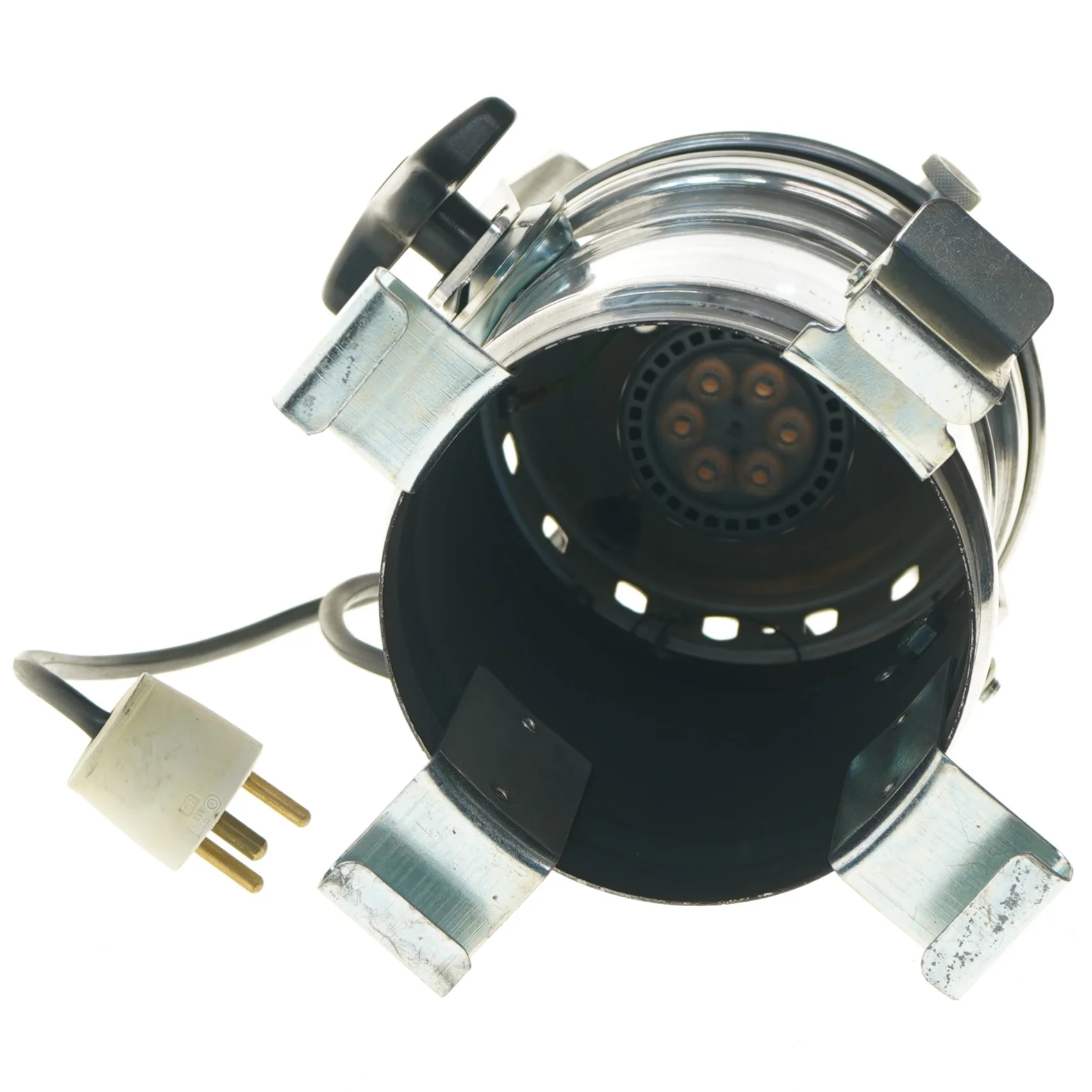 Parlampe i metal (str. 35 cm)