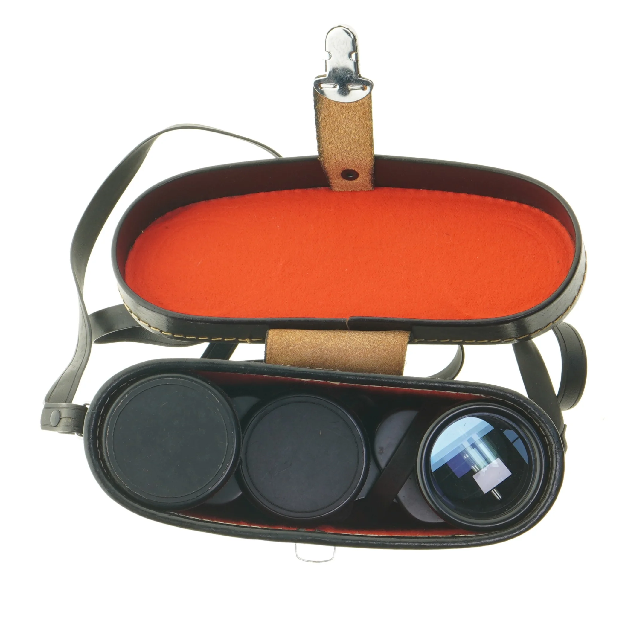 Kikkert med taske (str. 18x15 cm)