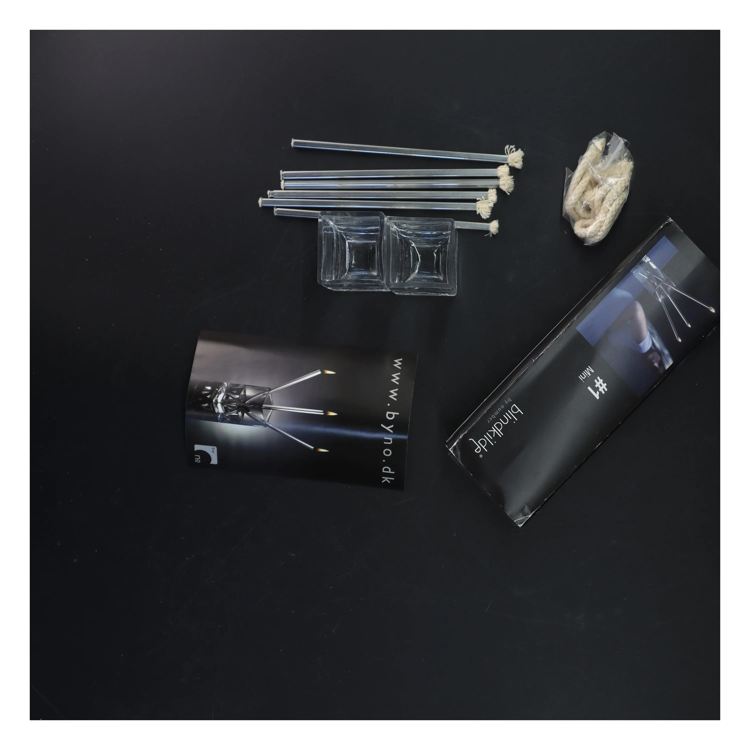 By Nord lysestage sæt fra By Nord (str. 7,5x4x4 cm)