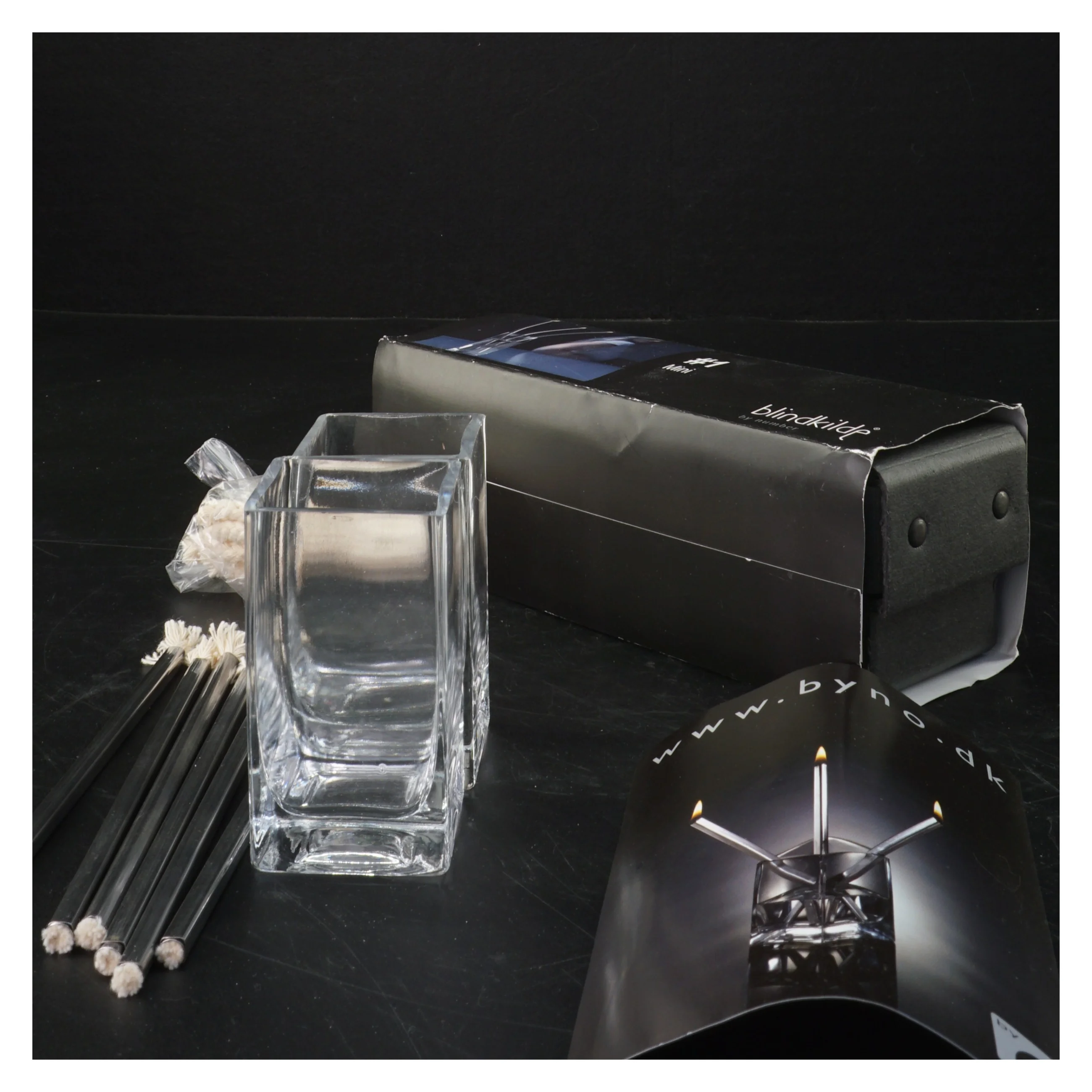 By Nord lysestage sæt fra By Nord (str. 7,5x4x4 cm)