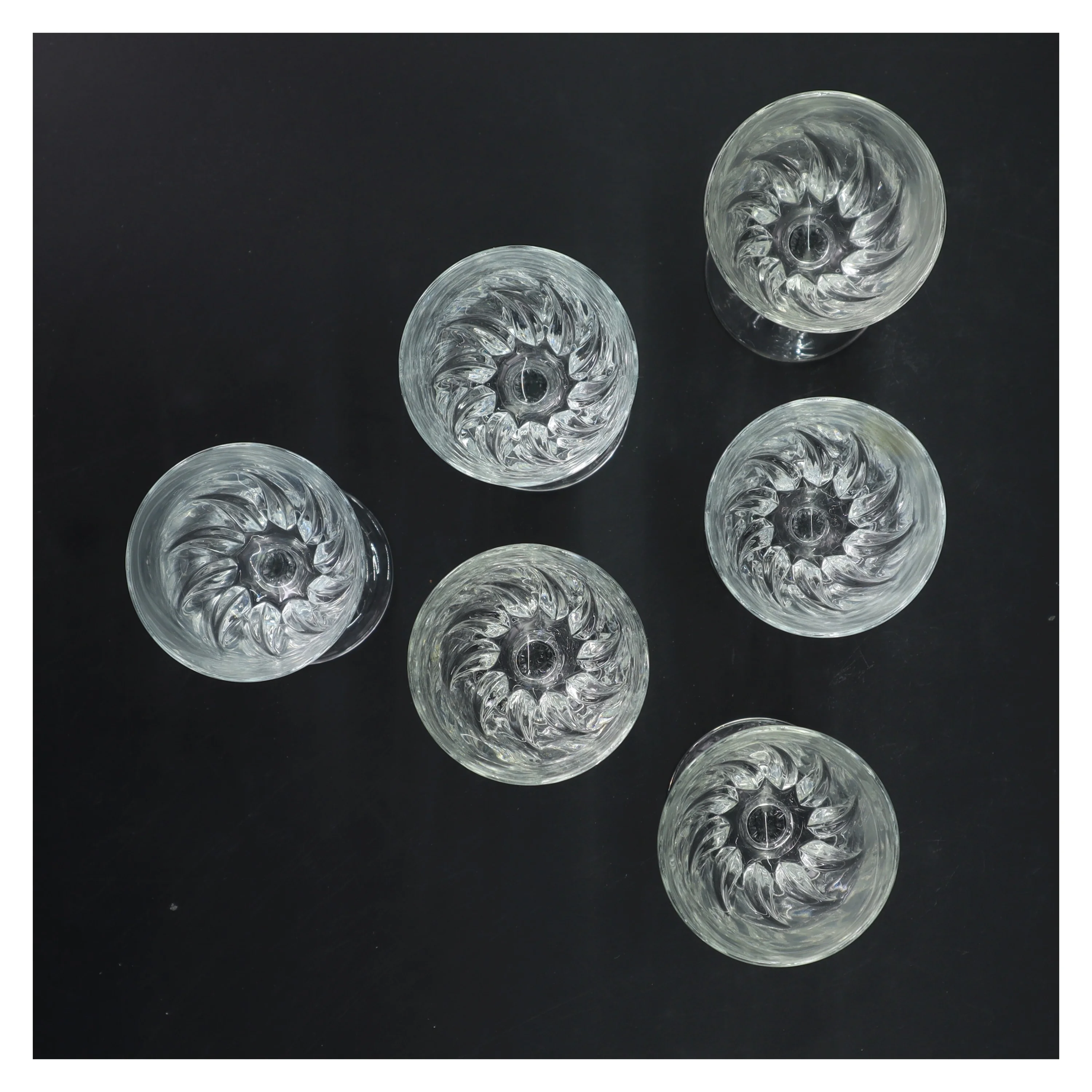 Drikkeglas, 6 stk (str. 6 stk Ø 6,5 cm længde 14 cm)