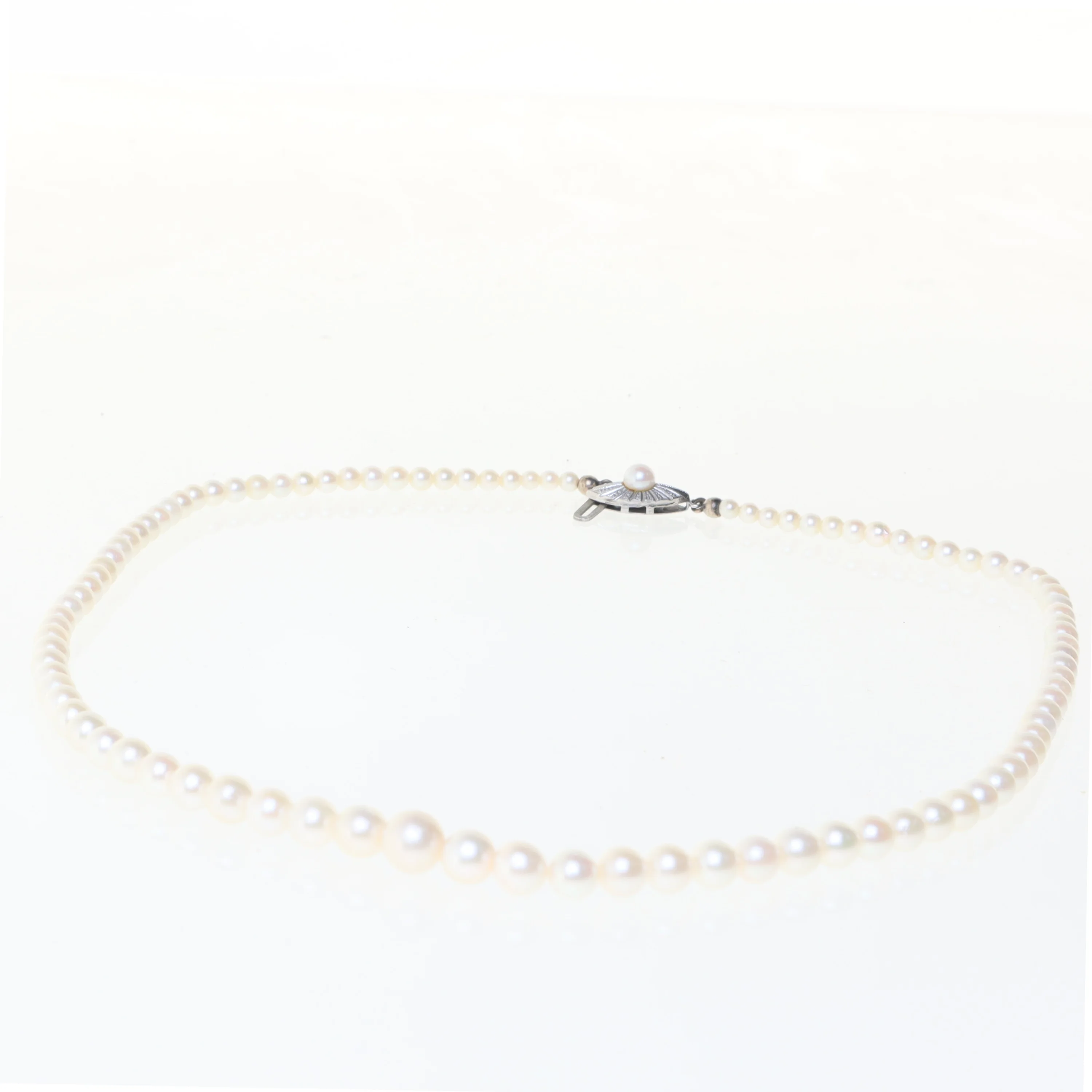Perlehalskæde (str. 47 cm)