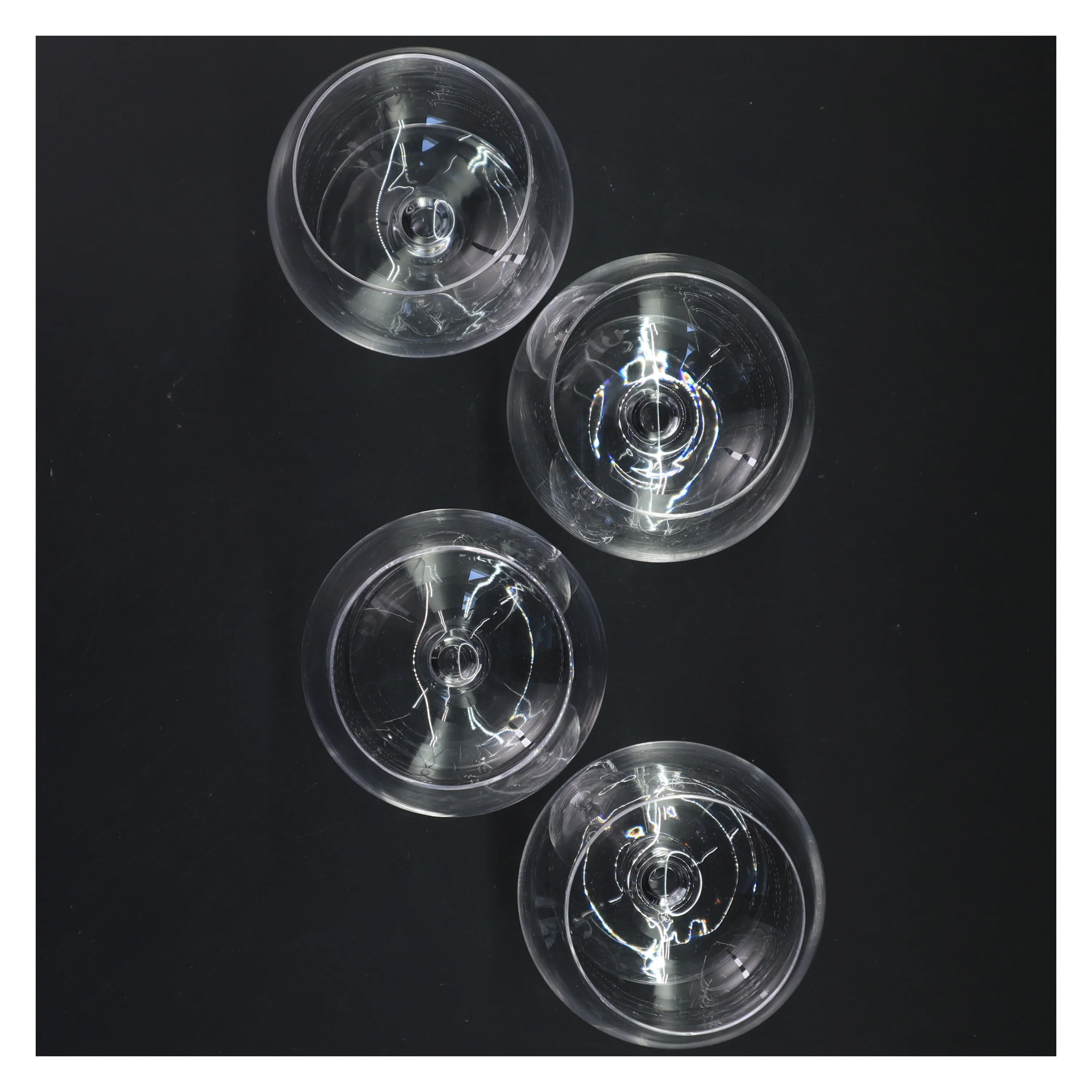 Glassæt med fire glas fra Rosendahl (str. 14x8 cm)