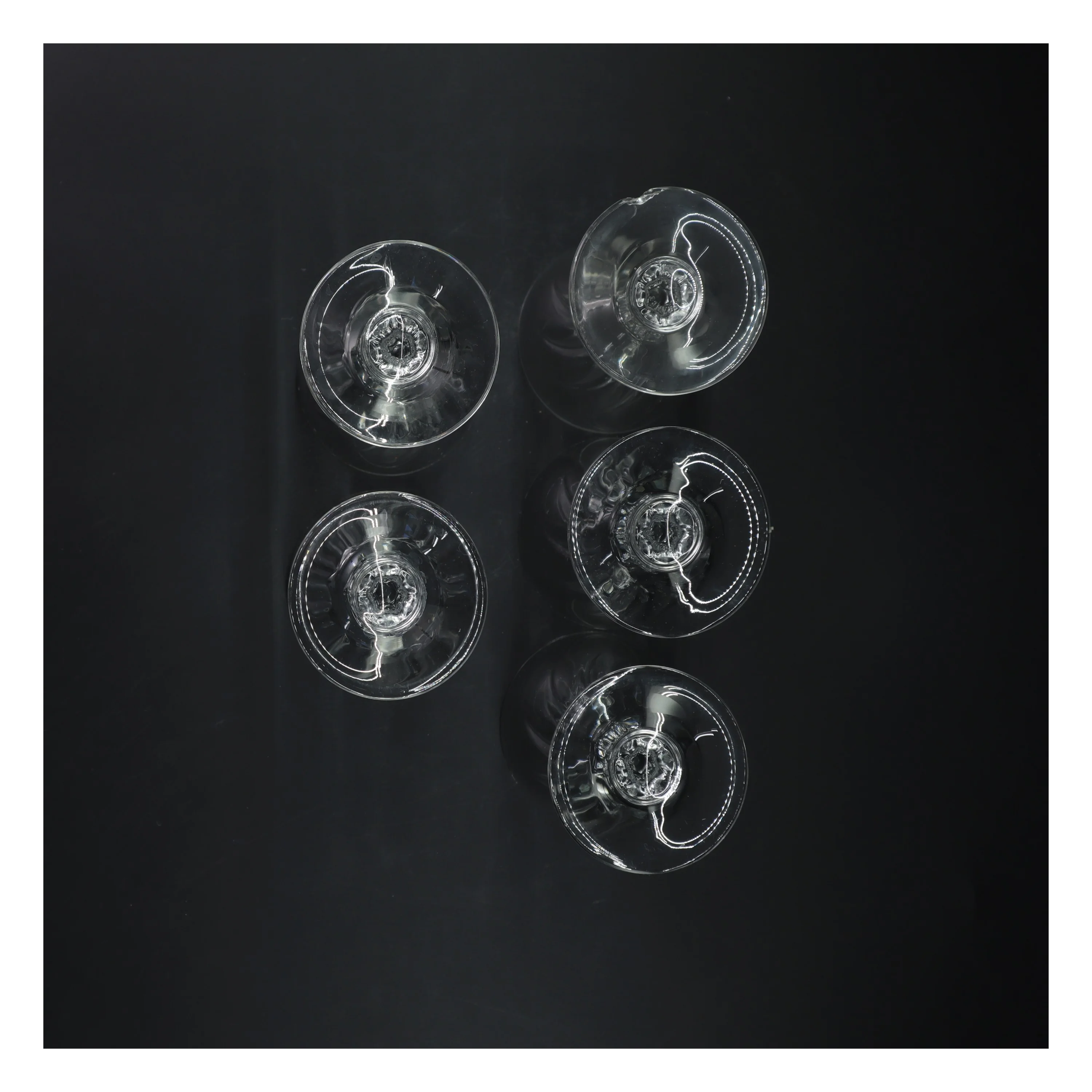 Krystal Glas, 5 stykker, 17 cm (str. 5 styk, 17 cm)