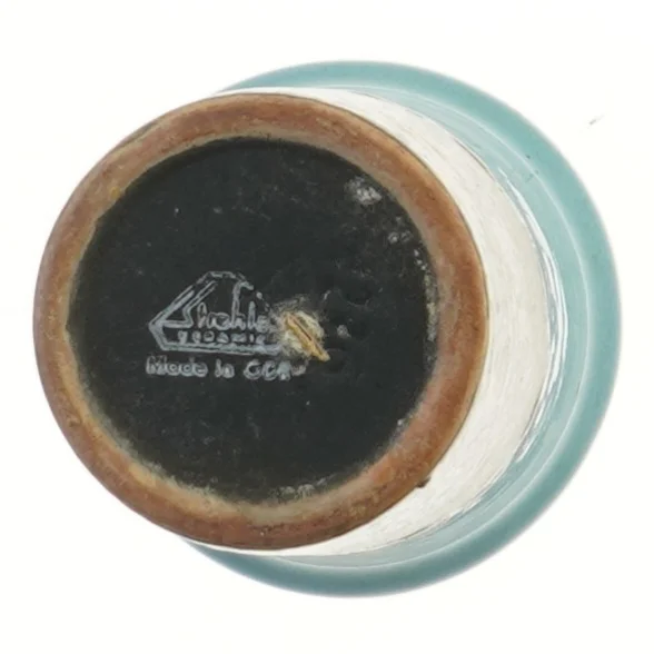 Keramisk vase wg (str. Ø 10,5 cm længde 20 cm)