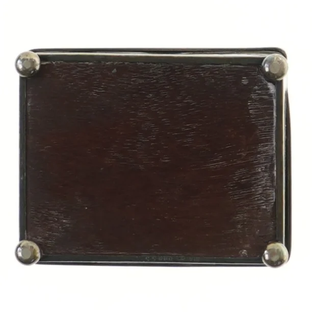 Sølv æske (str. 9x11 cm)