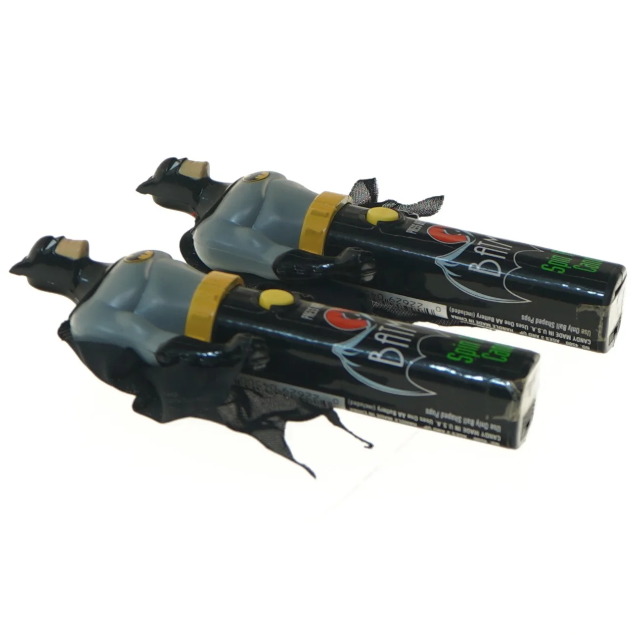 Batman Spin Pop slik legetøj fra Batman (str. 2 styk, 16 cm)