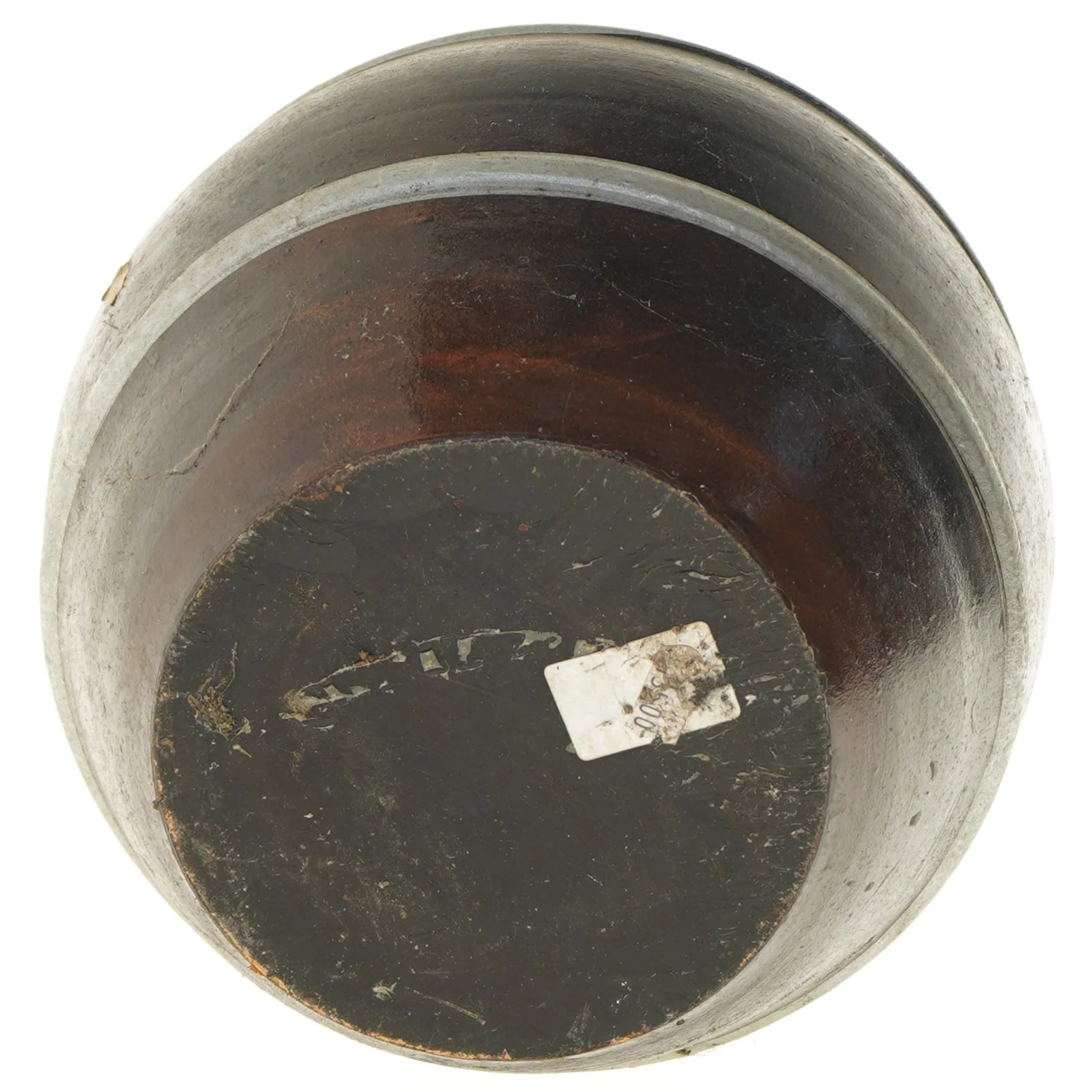 Krukke i brun keramik (str. Ø 25 cm)