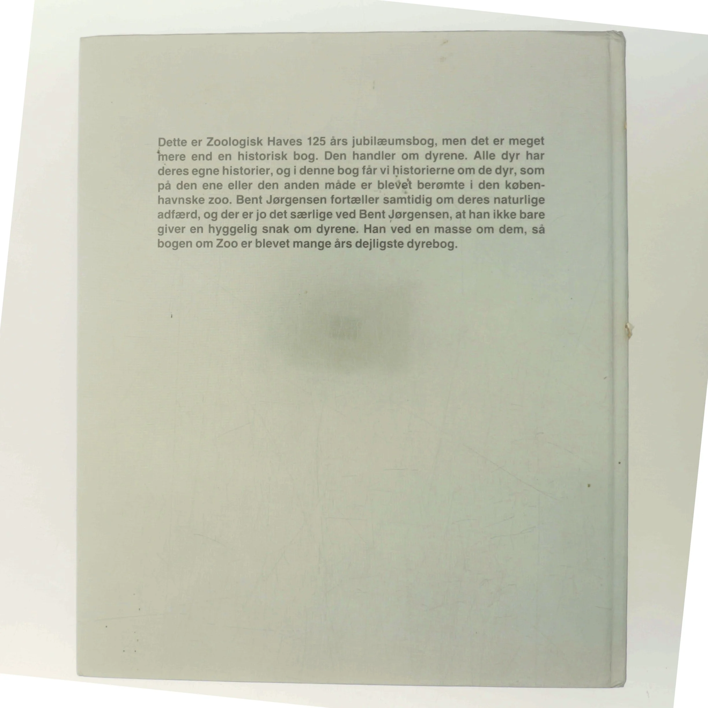 Zoo af Bent Jørgensen (Bog)