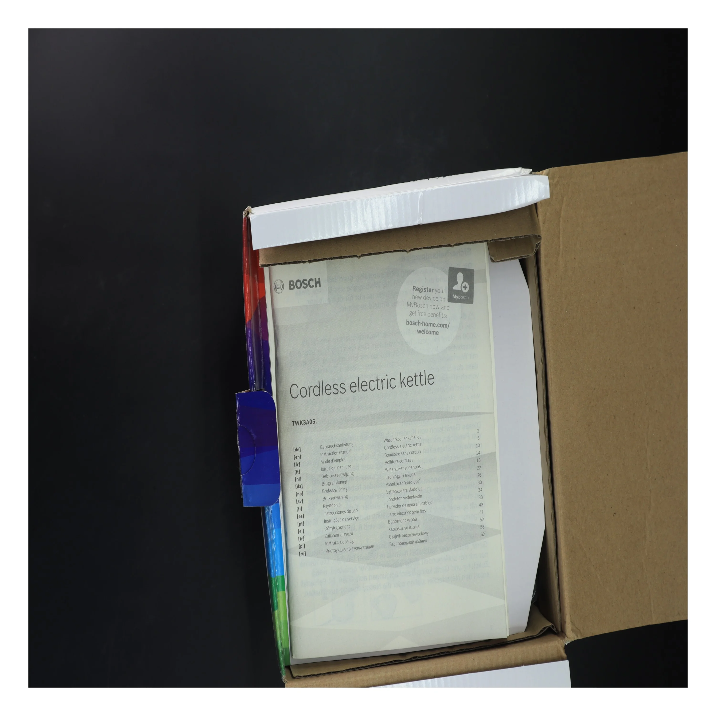 Bosch elkedel 1 liter fra Bosch (str. 1 L cm)