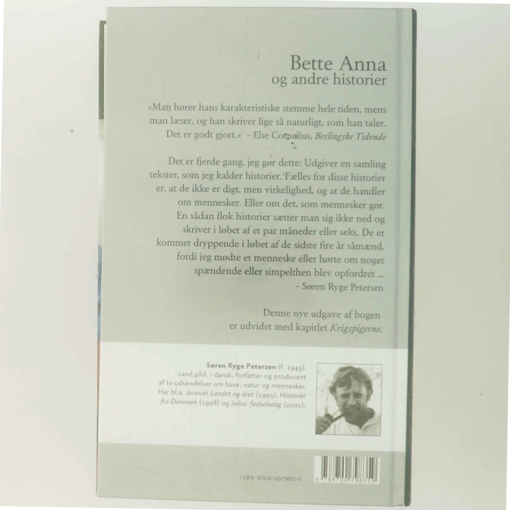 Bette Anna og andre historier af Søren Ryge Petersen (Bog)