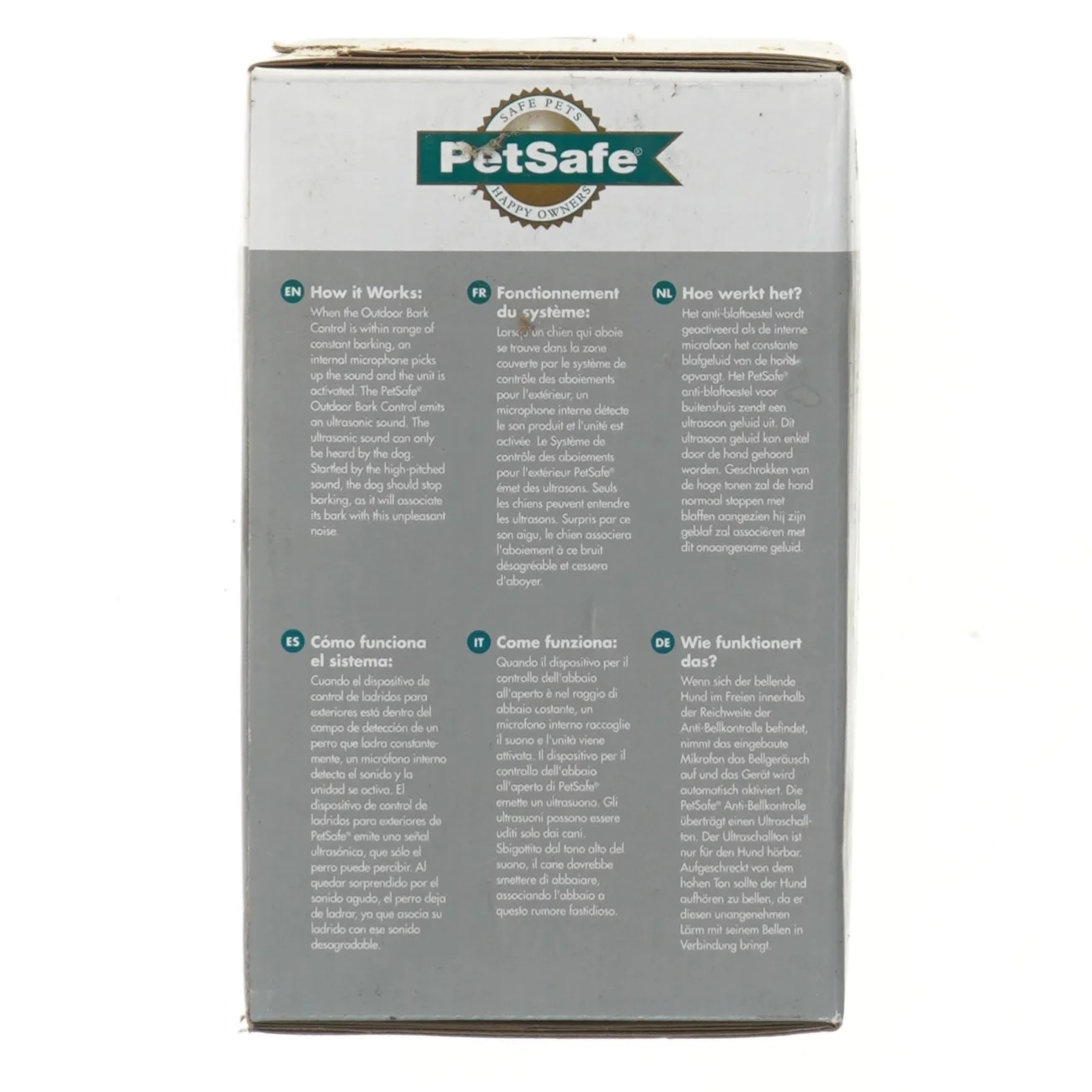 Udendørs halsbånd kontrol fra PetSafe (str. 21x14x13 cm)